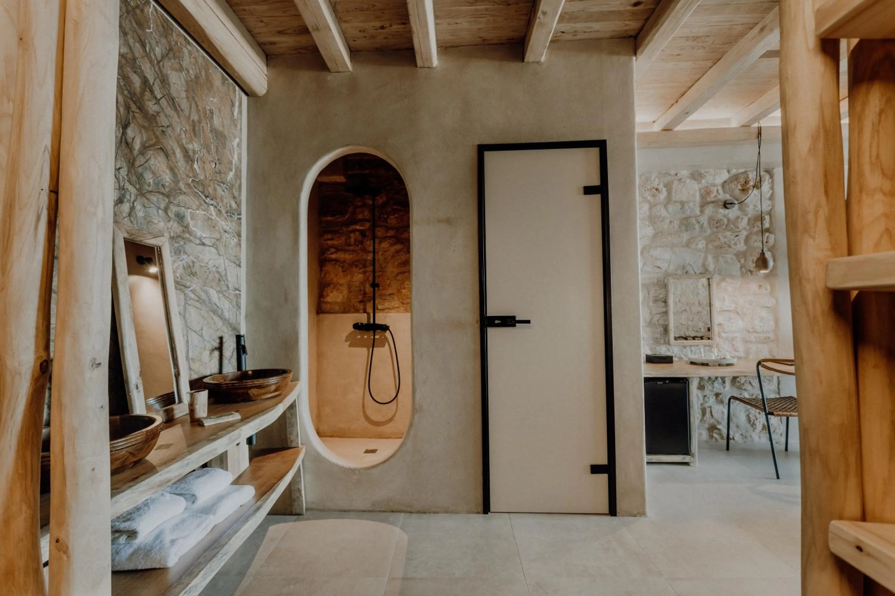Bathroom in Mythic Paros , Adults Only