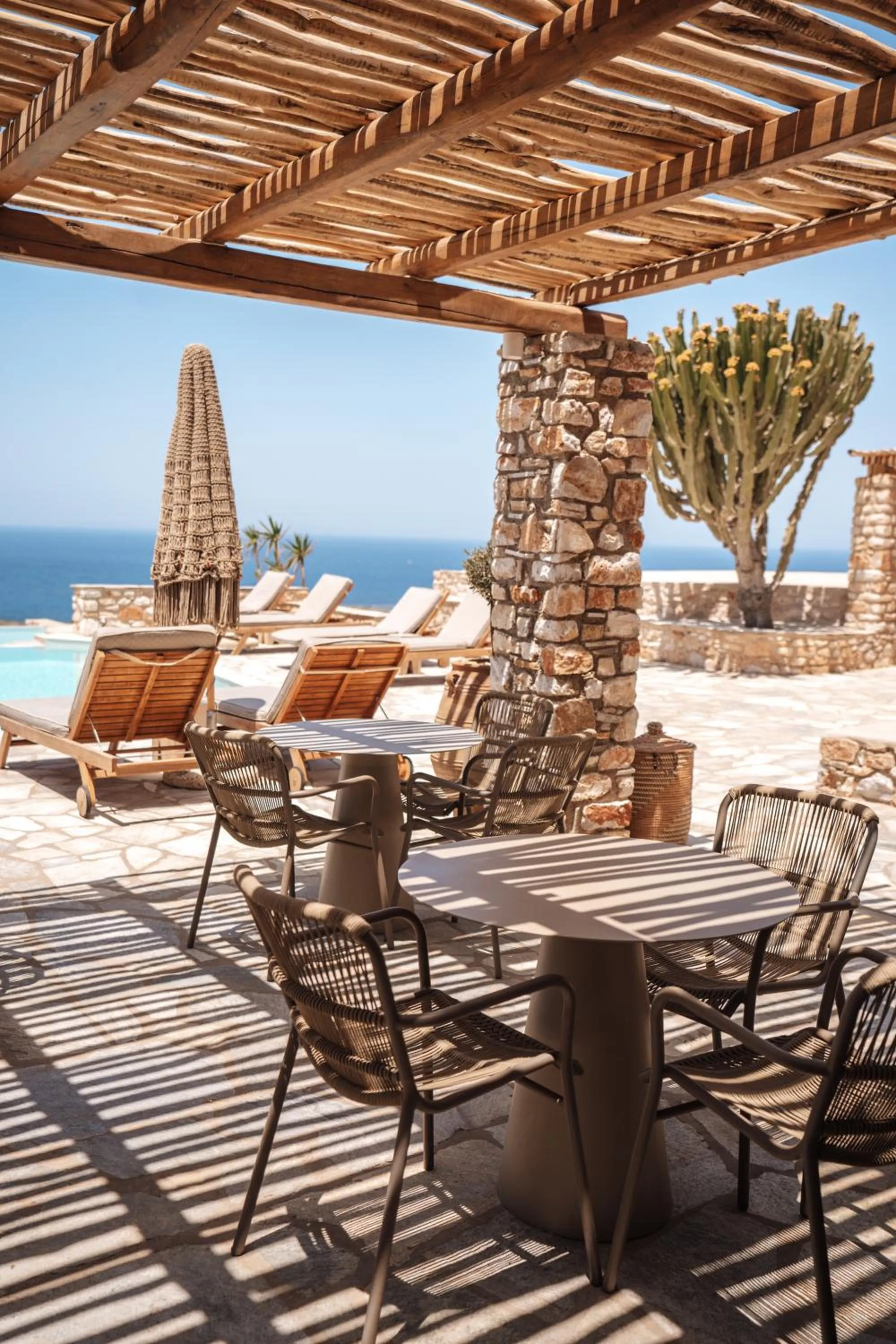 Swimming pool in Mythic Paros , Adults Only