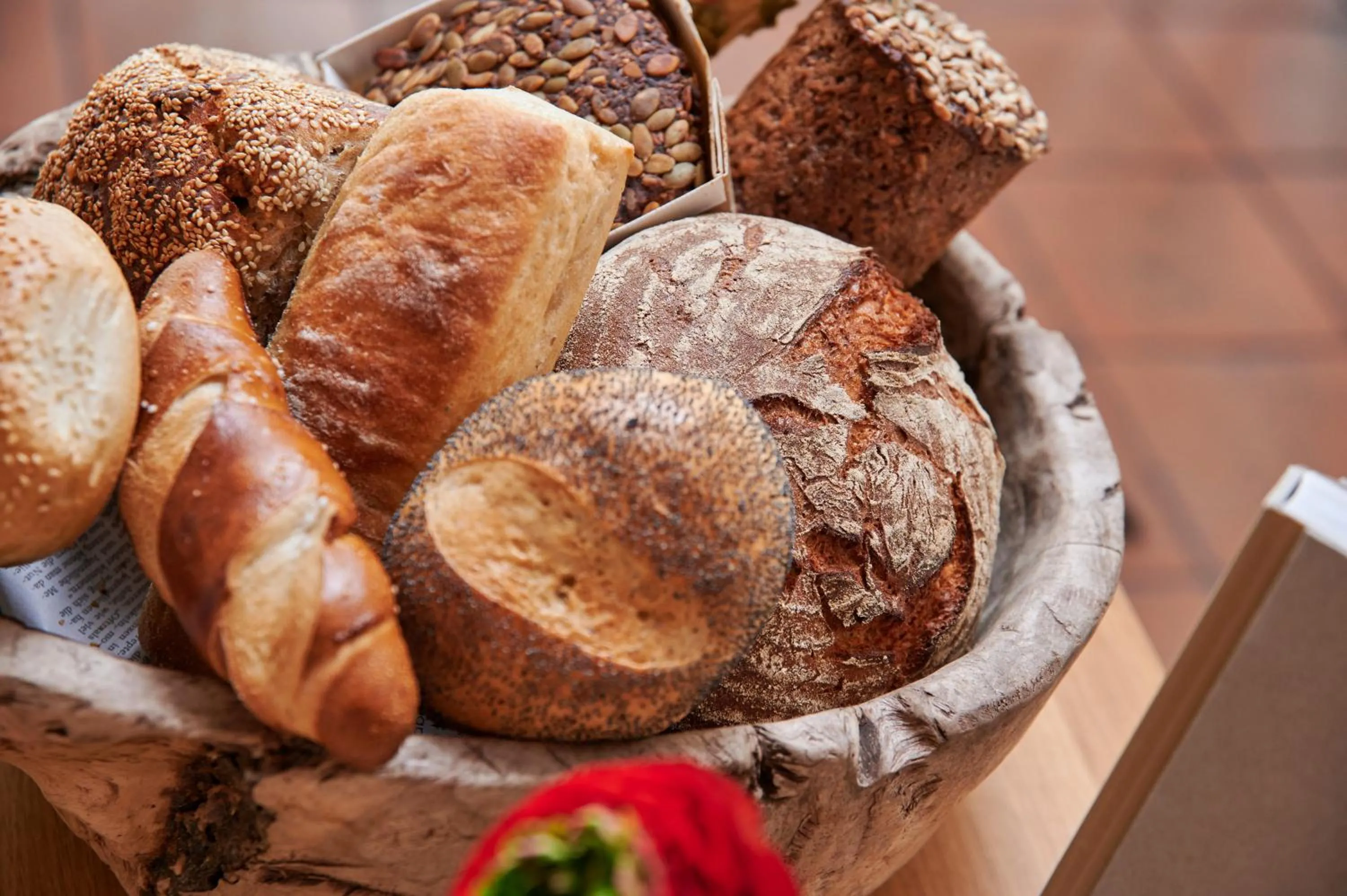 Buffet breakfast in Hotel Haus am Meer