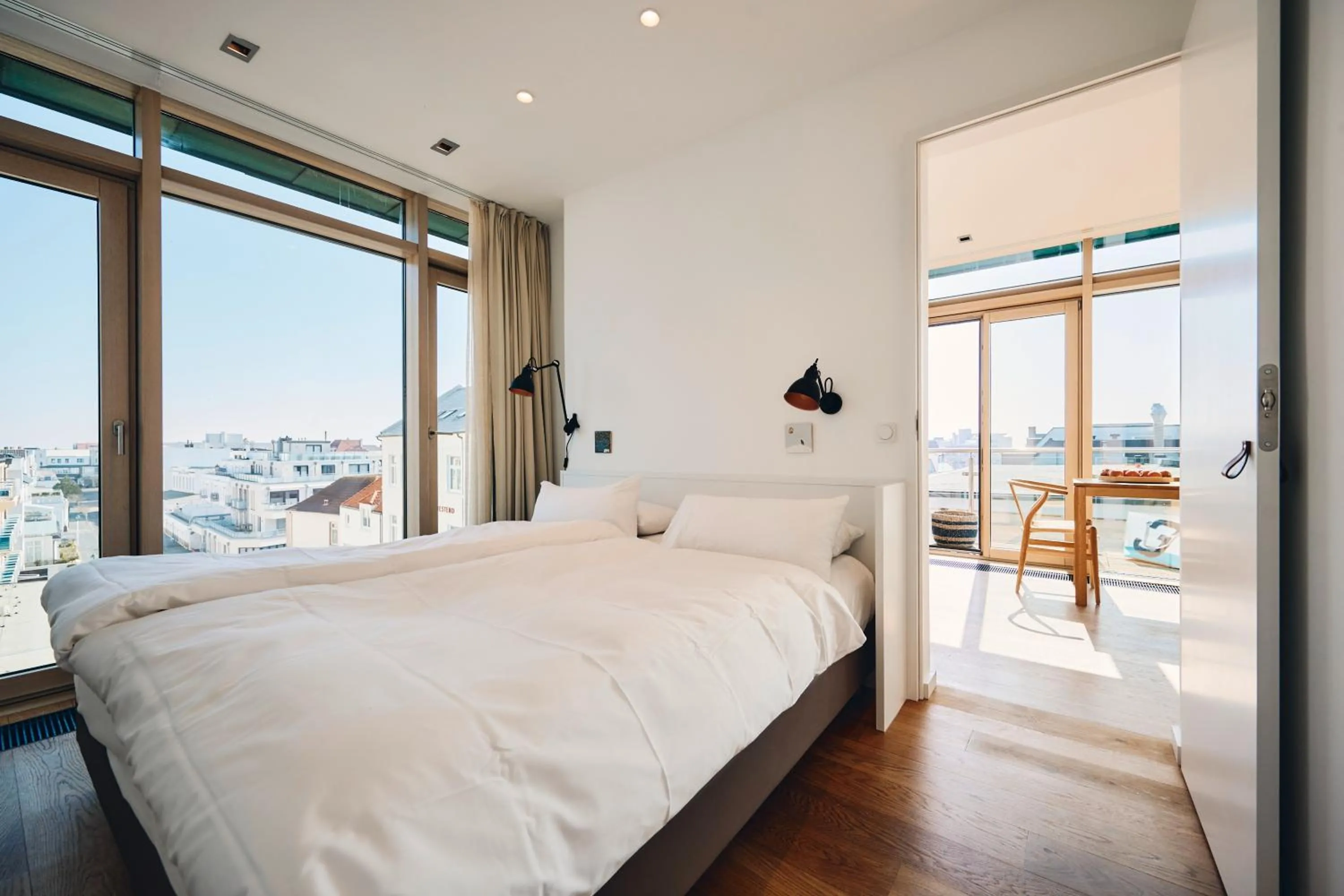 Photo of the whole room, Bed in Hotel Haus am Meer