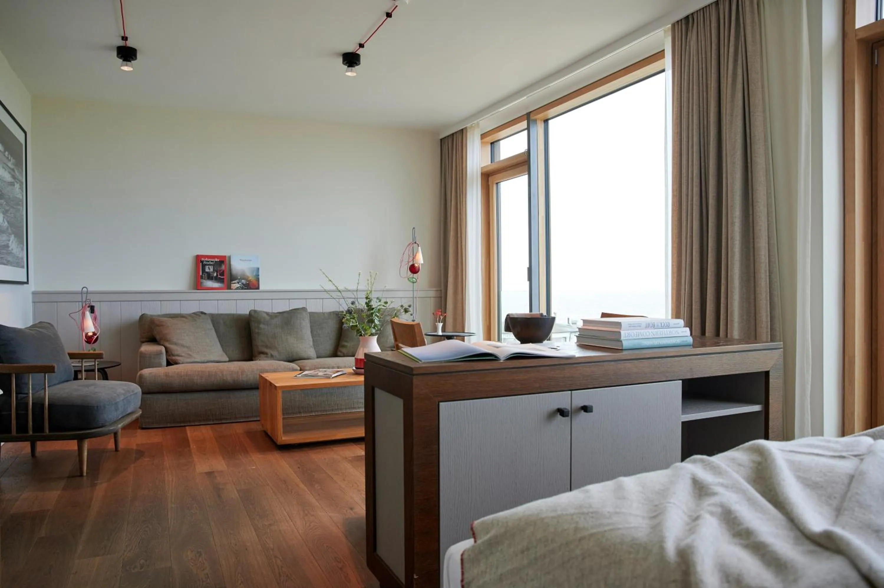 Bed in Hotel Haus am Meer