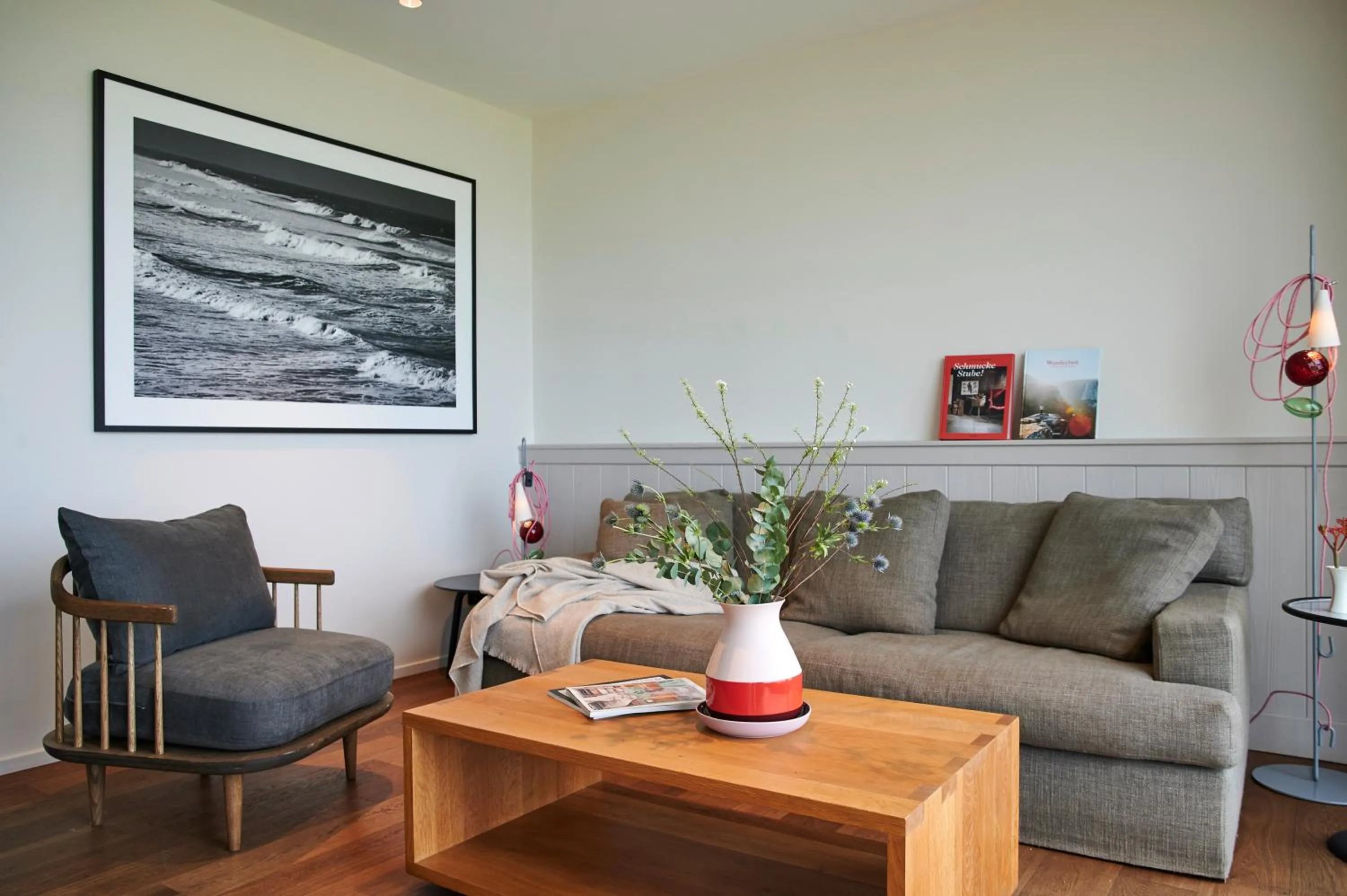 Living room in Hotel Haus am Meer