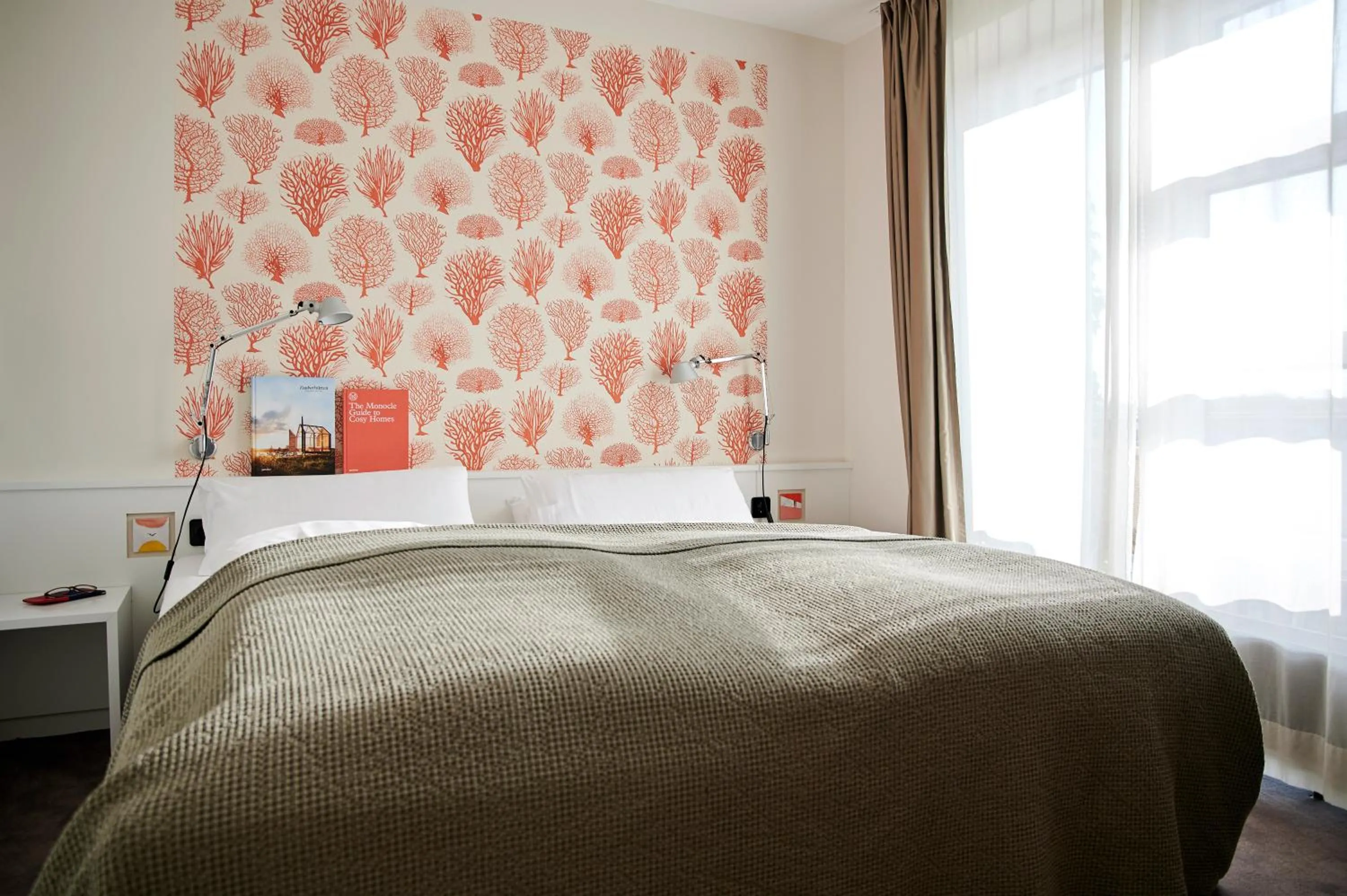 Bed in Hotel Haus am Meer