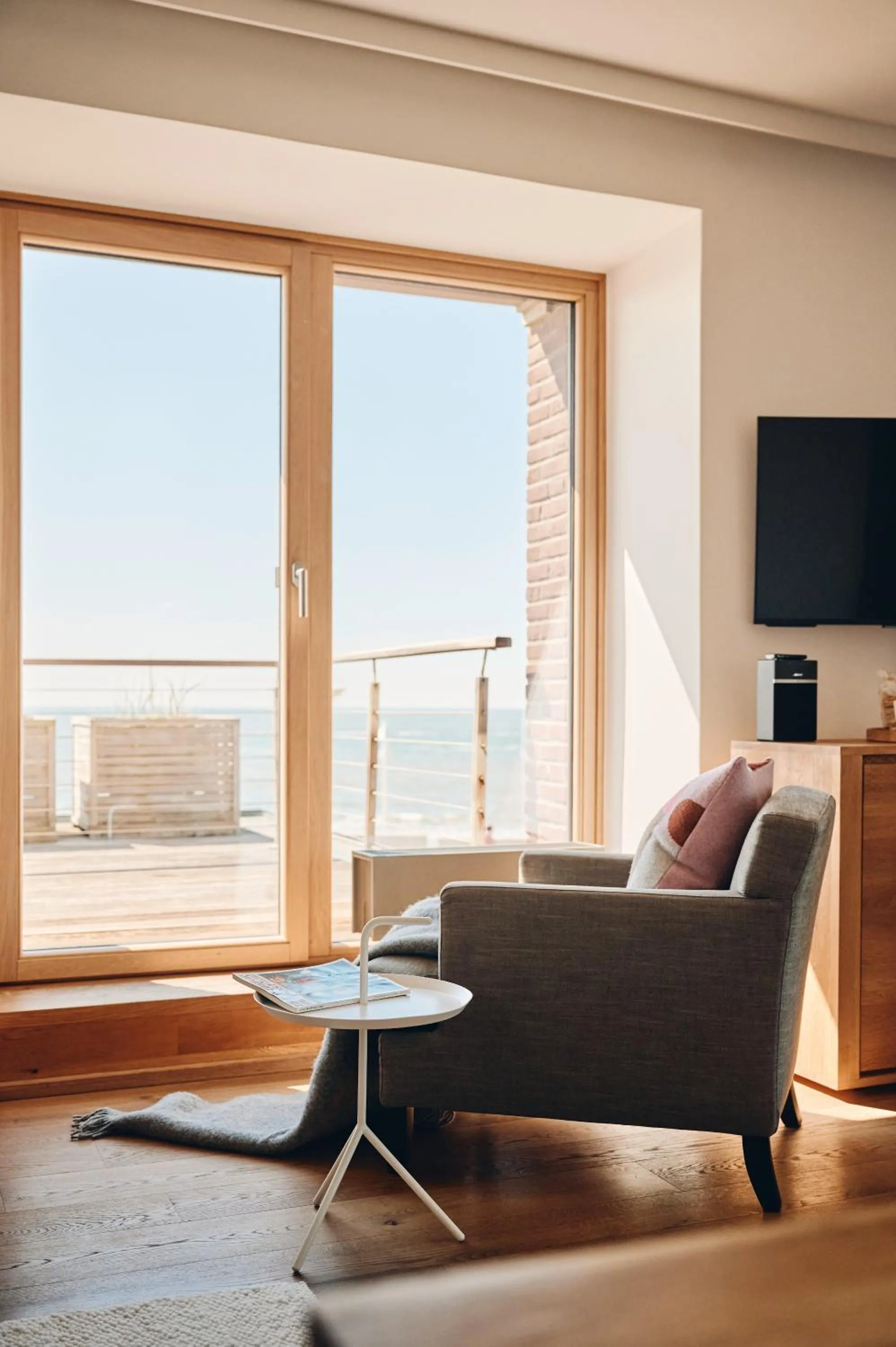 Photo of the whole room in Hotel Haus am Meer