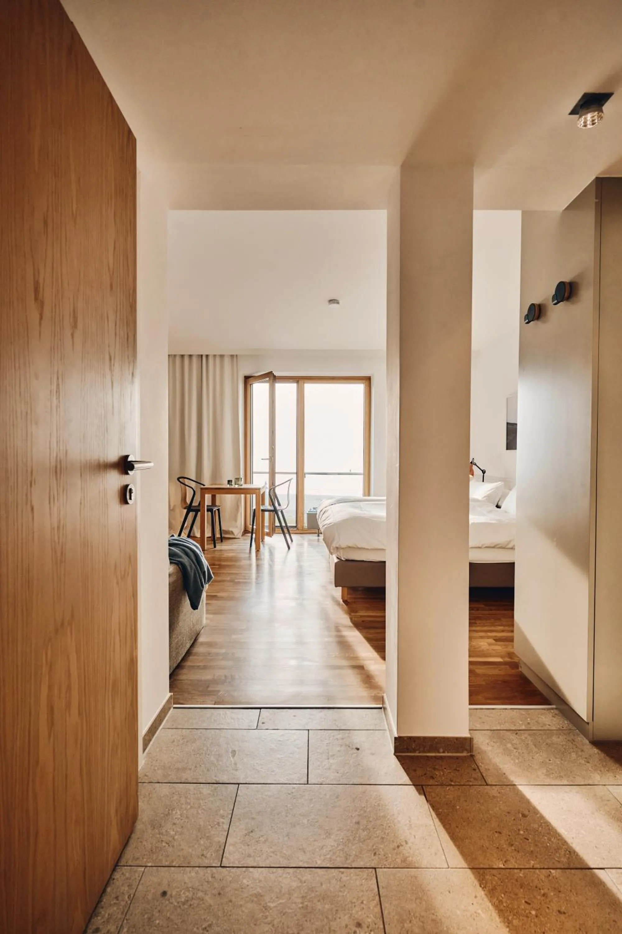 Photo of the whole room, Bed in Hotel Haus am Meer