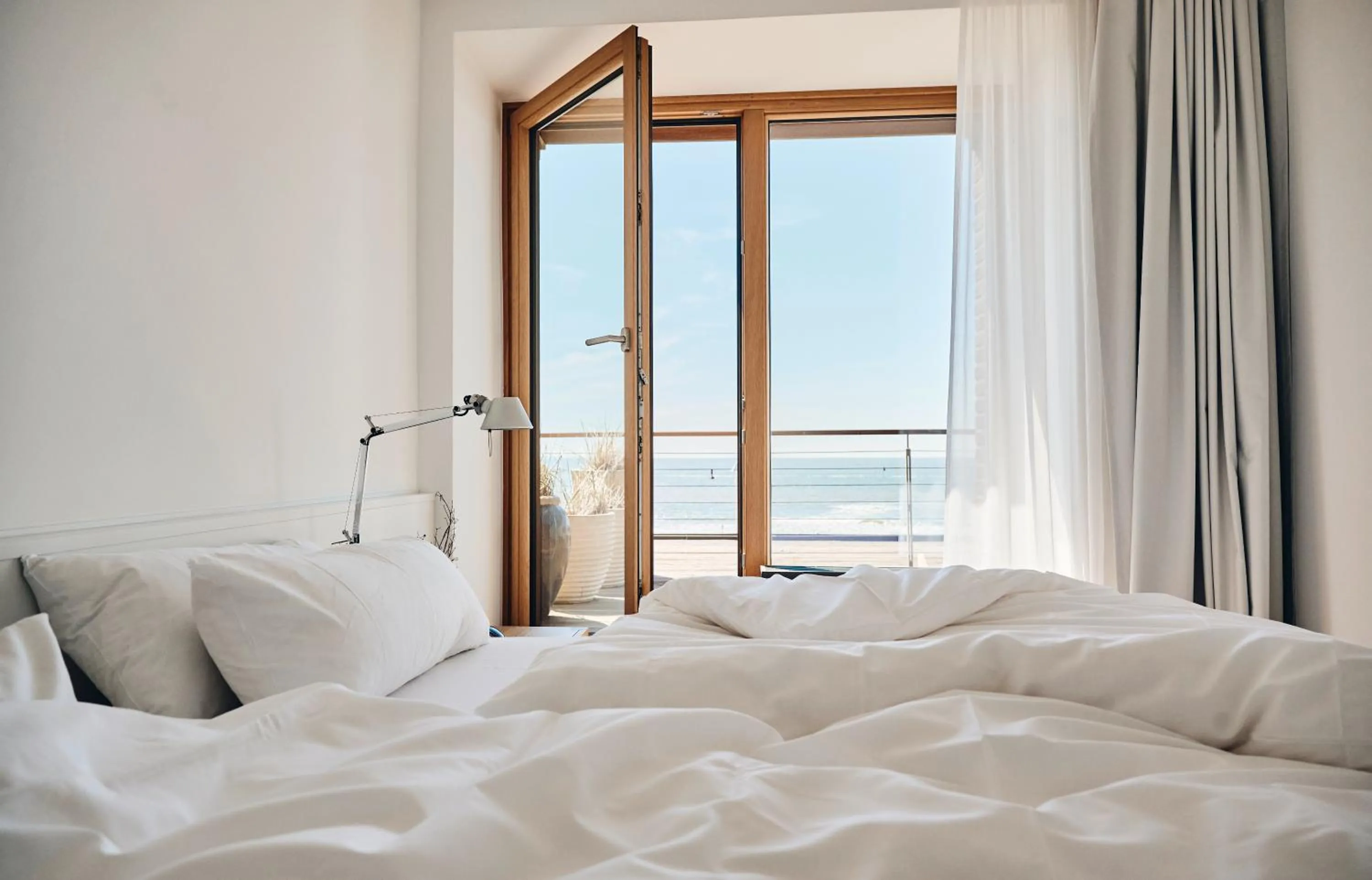 Bed in Hotel Haus am Meer