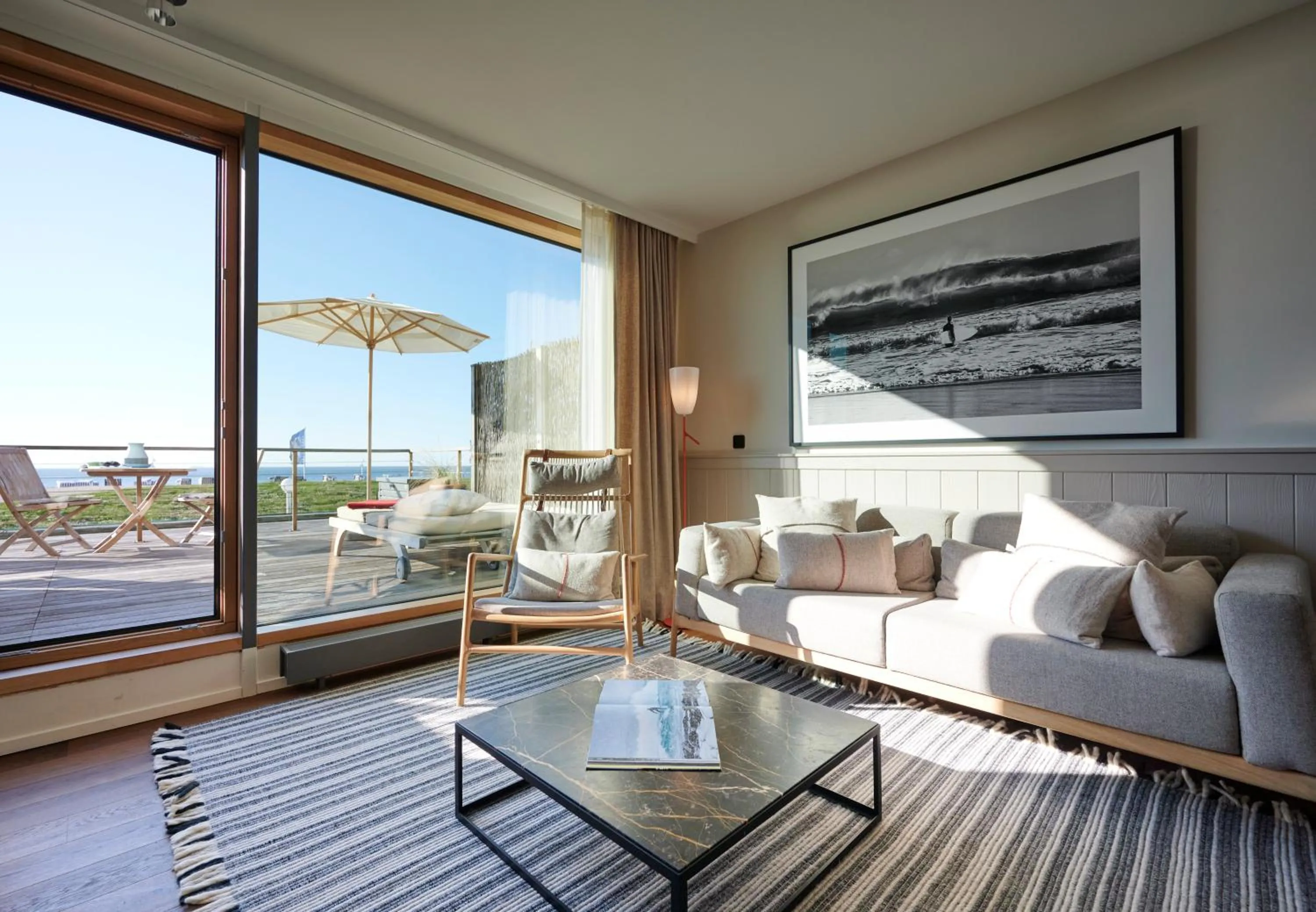 Balcony/Terrace in Hotel Haus am Meer