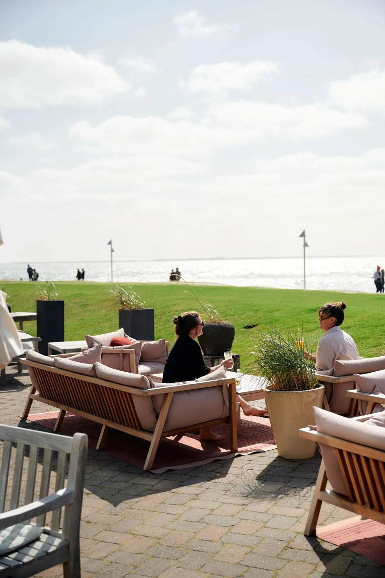Balcony/Terrace in Hotel Haus am Meer