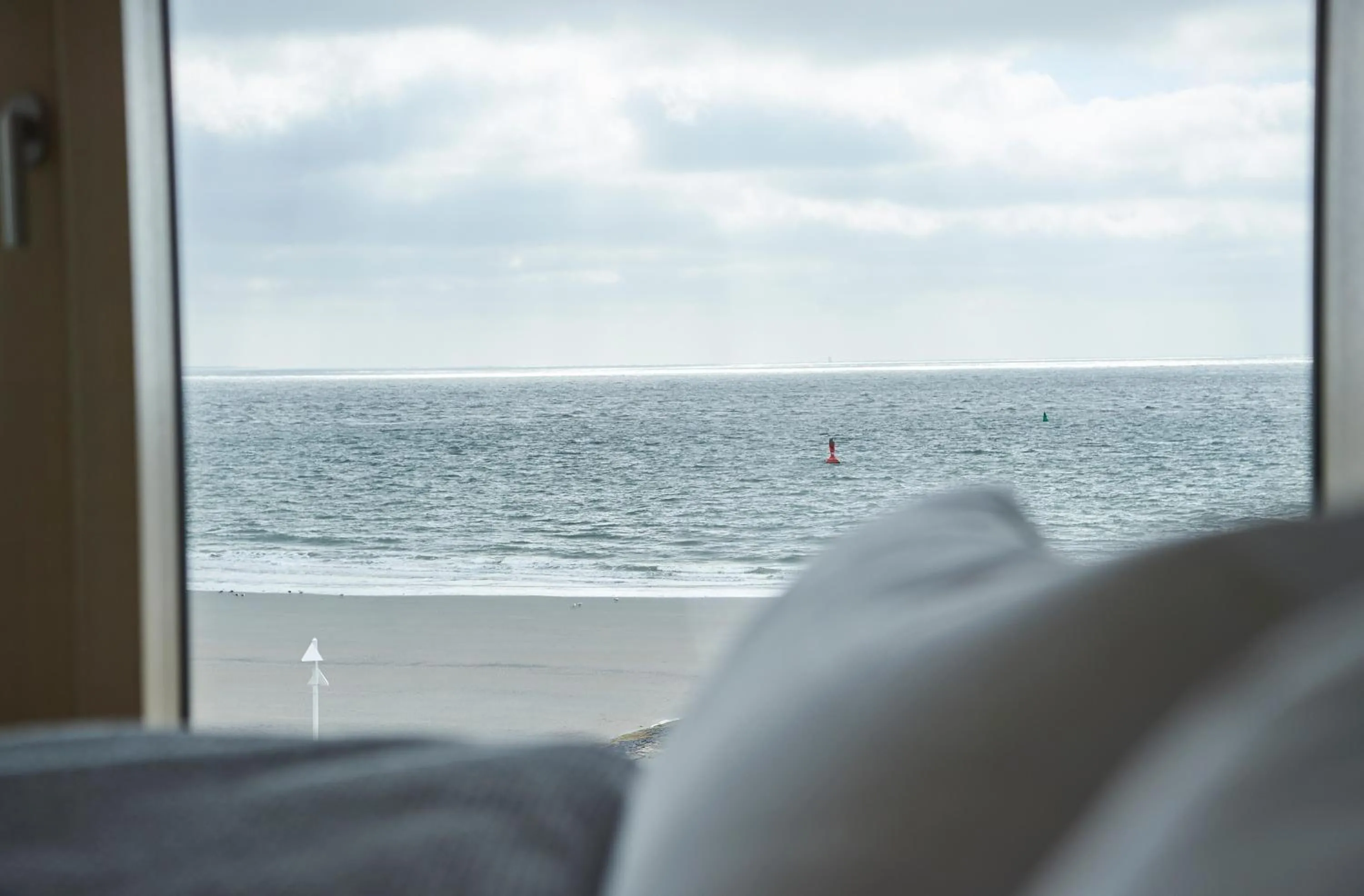Sea view in Hotel Haus am Meer