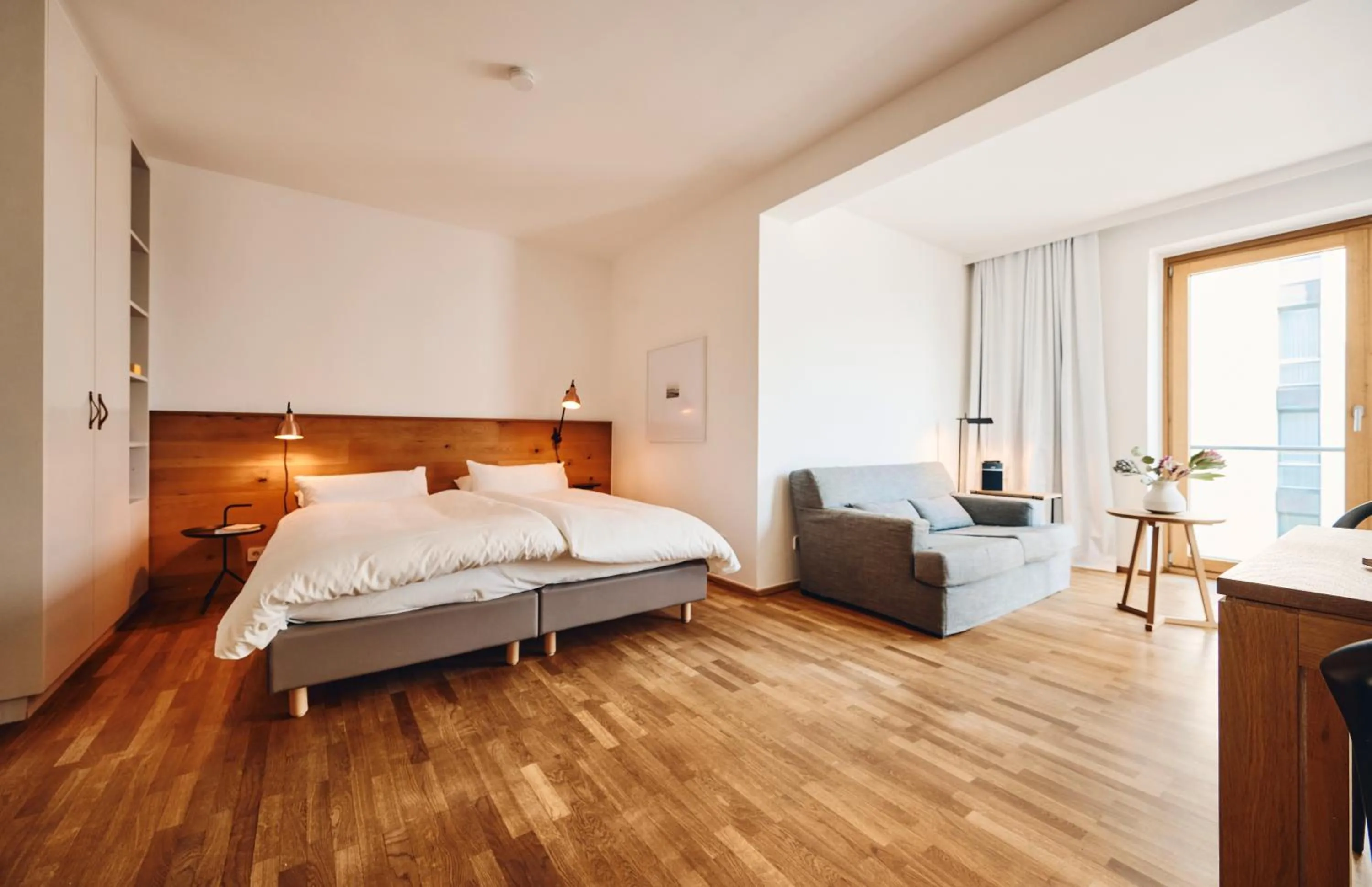Photo of the whole room, Bed in Hotel Haus am Meer