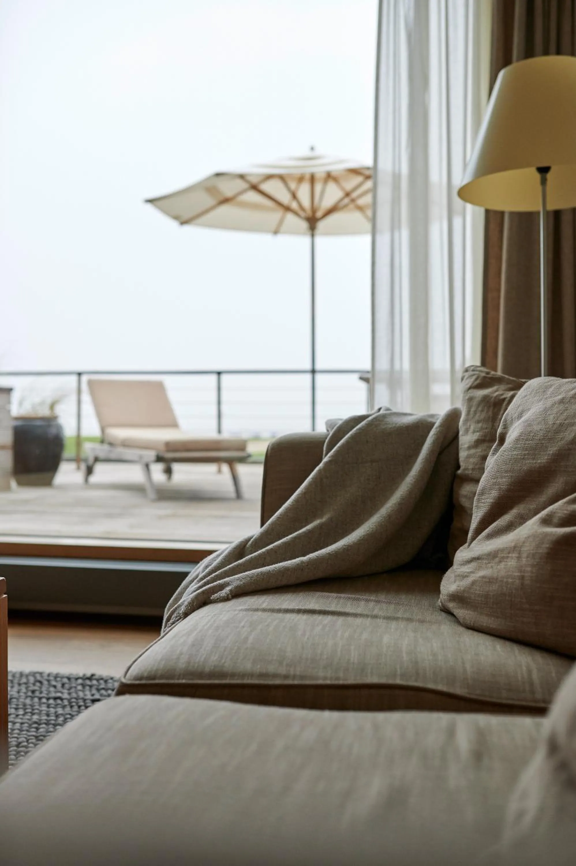 Balcony/Terrace in Hotel Haus am Meer
