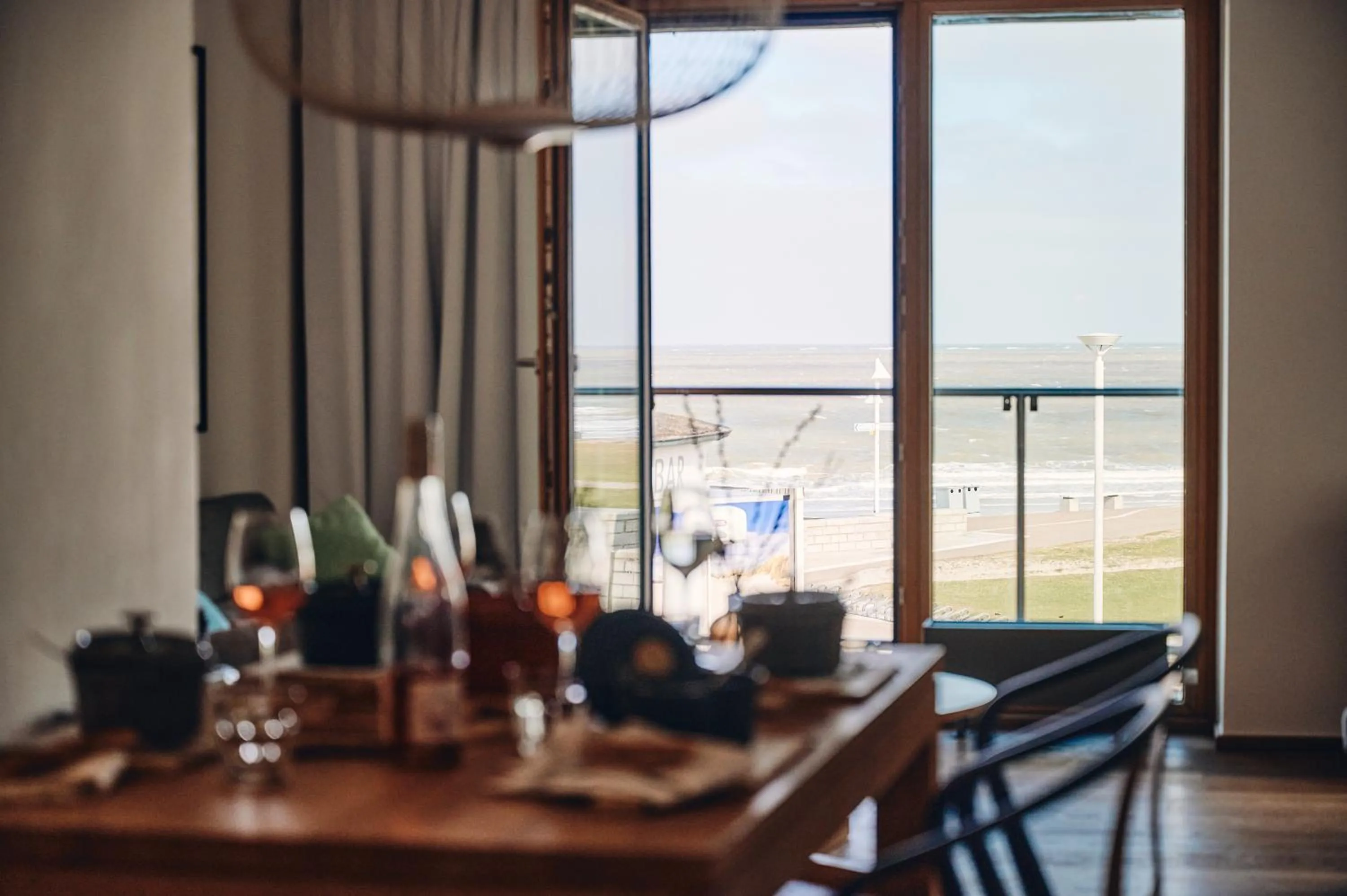 Seating area in Hotel Haus am Meer