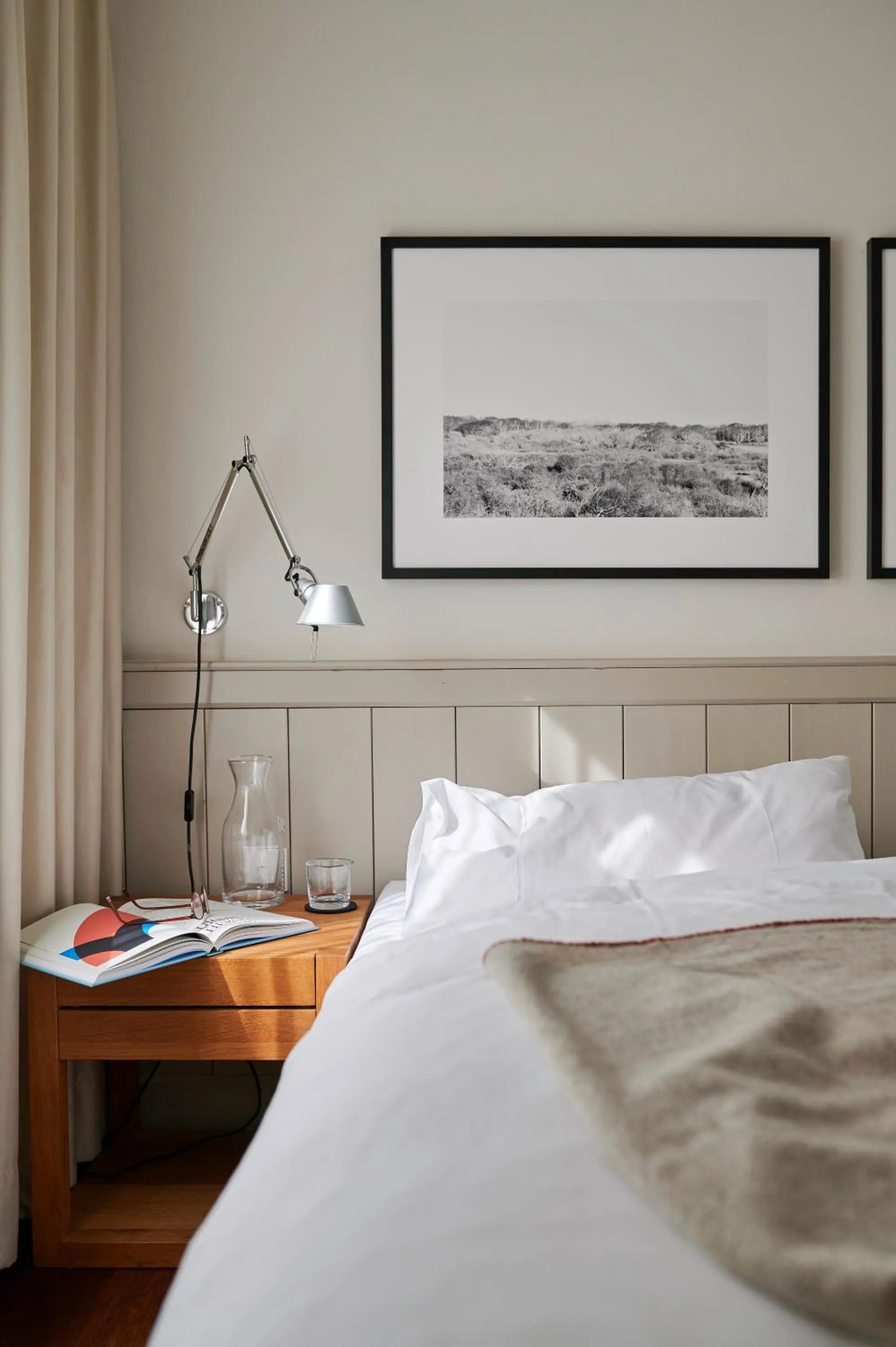 Bed in Hotel Haus am Meer