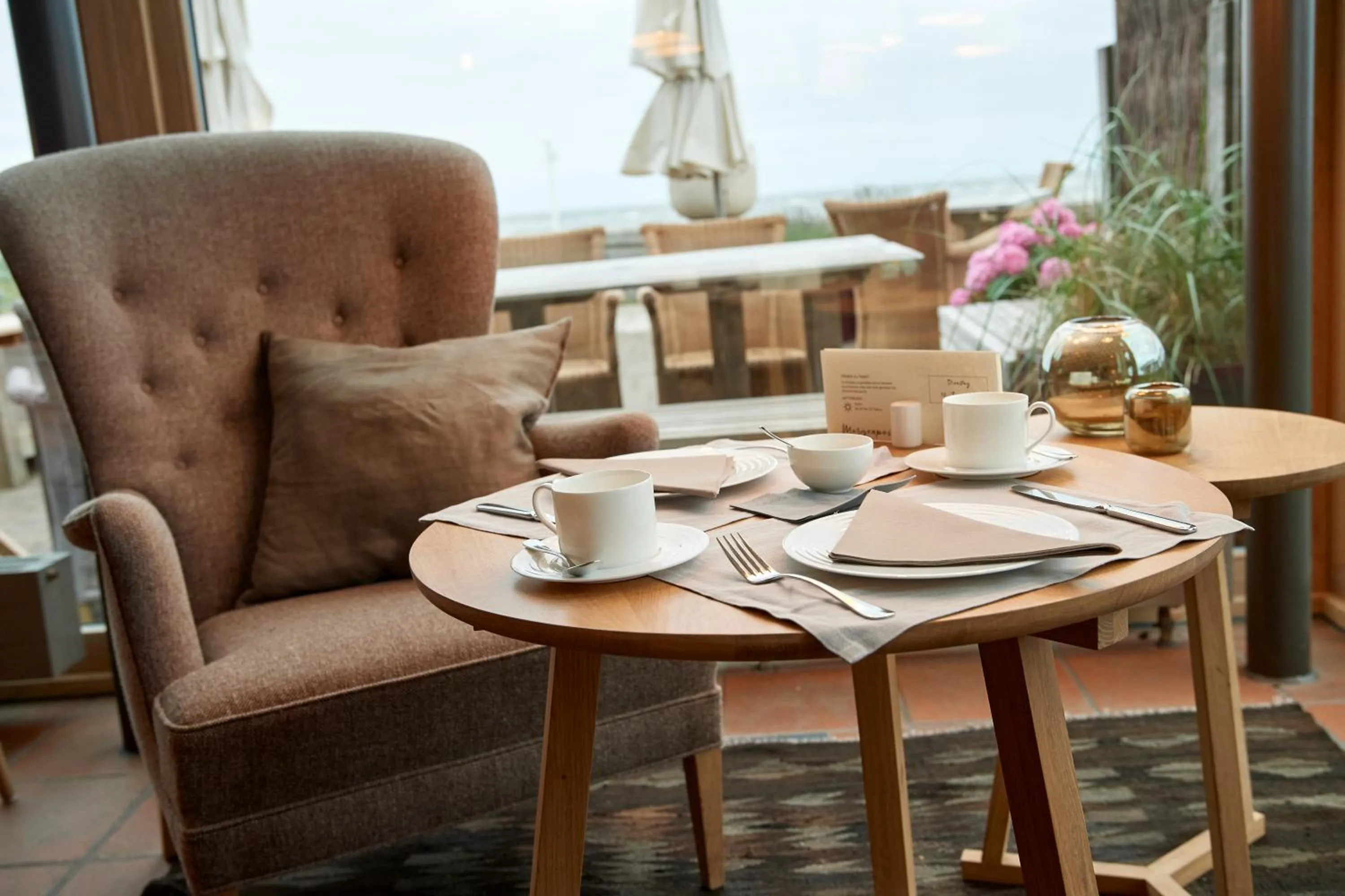 Restaurant/places to eat in Hotel Haus am Meer