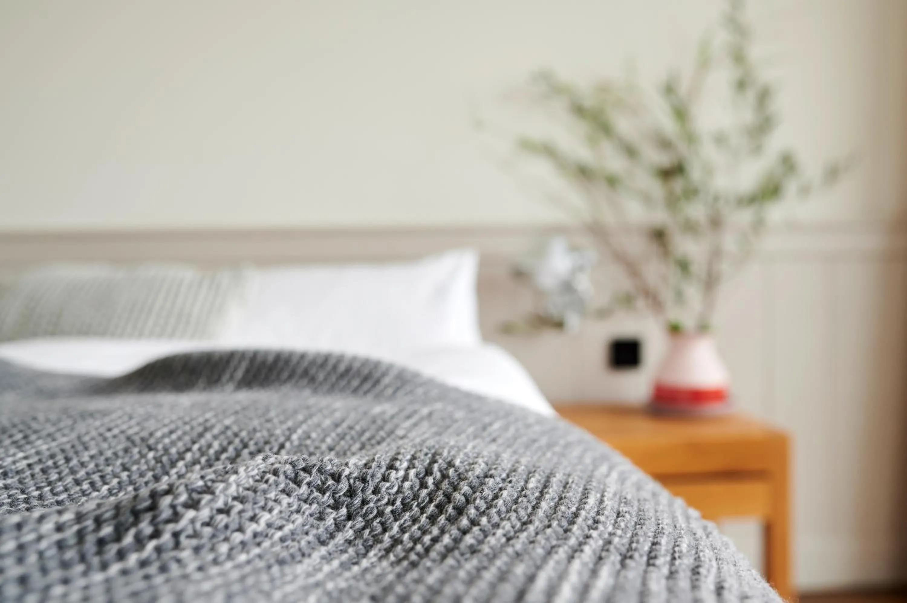 Decorative detail, Bed in Hotel Haus am Meer