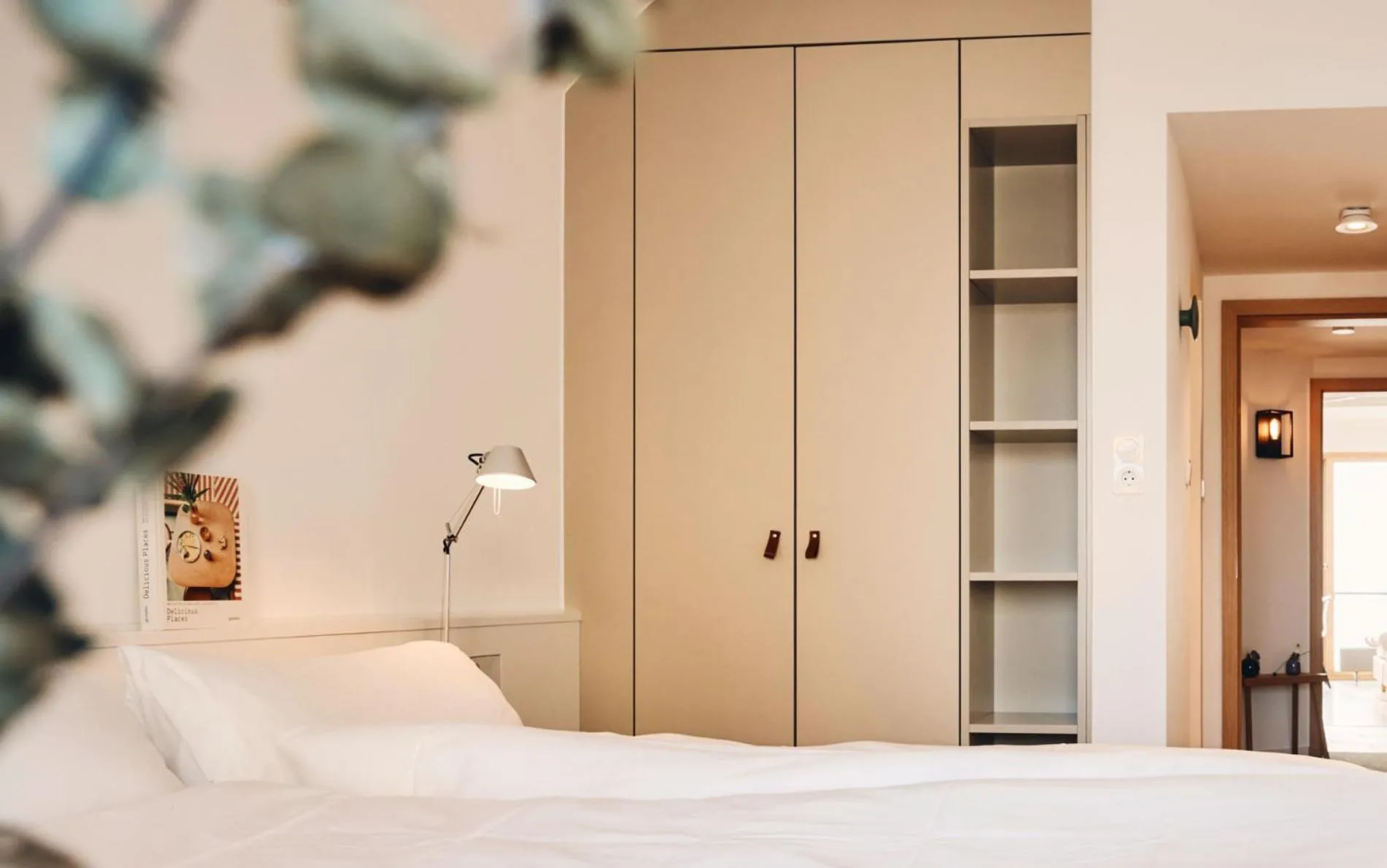 Bed in Hotel Haus am Meer