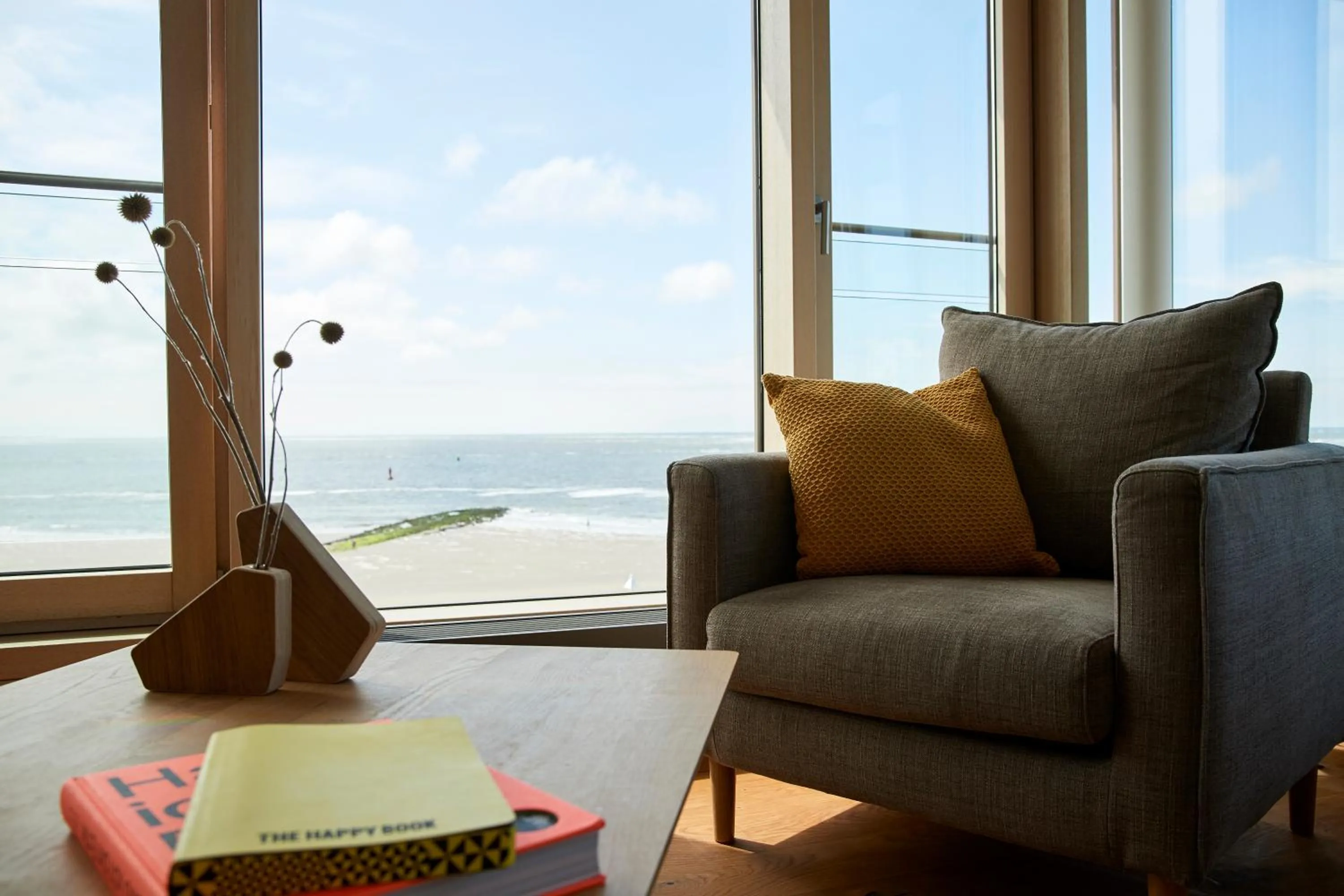 Seating area in Hotel Haus am Meer