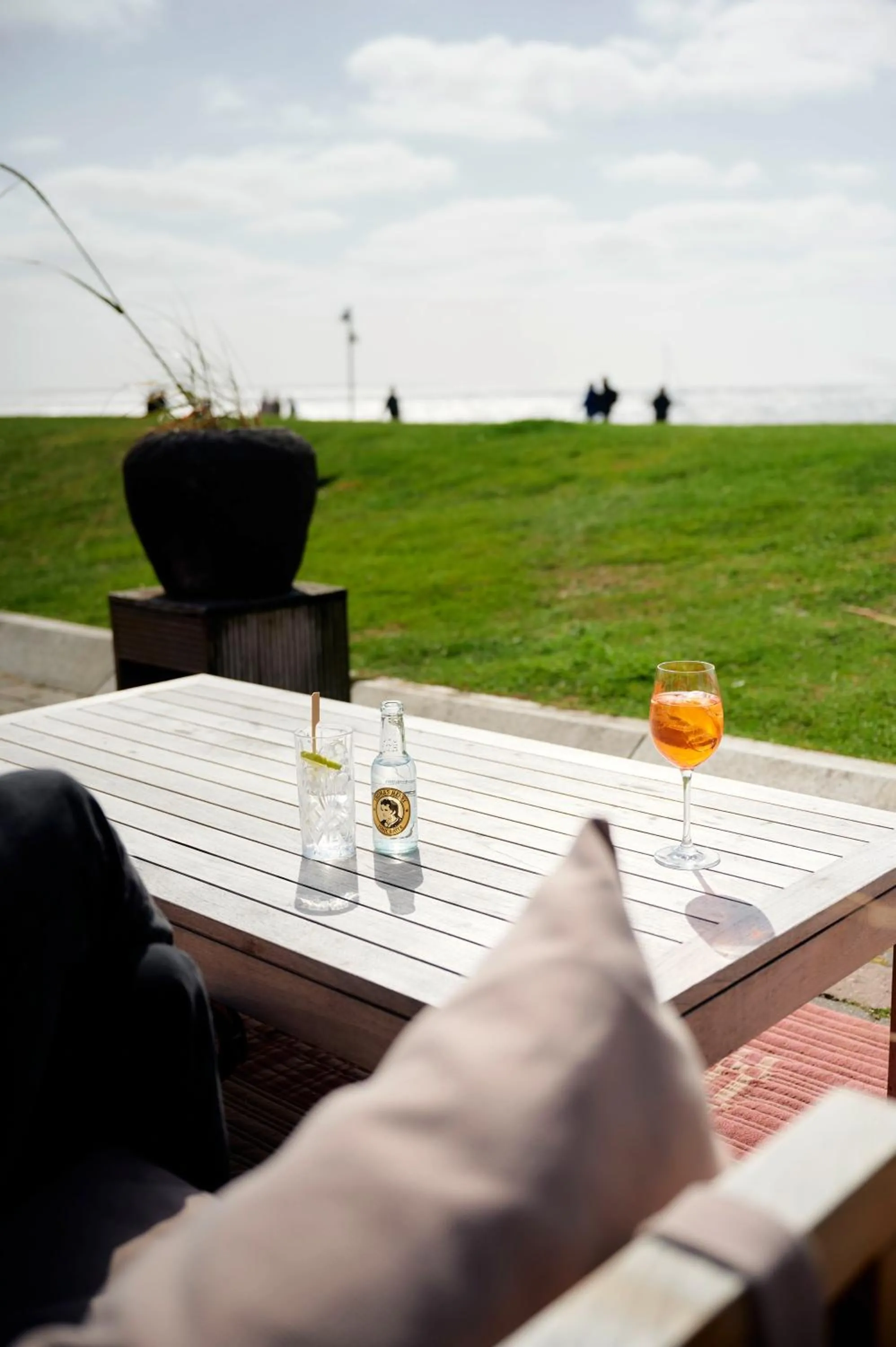 Balcony/Terrace in Hotel Haus am Meer
