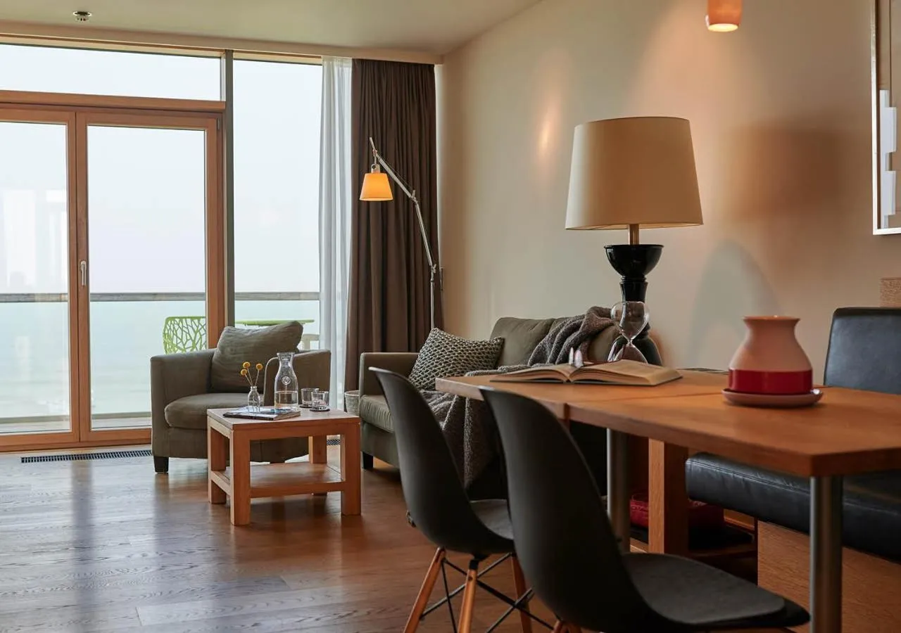 Living room in Hotel Haus am Meer