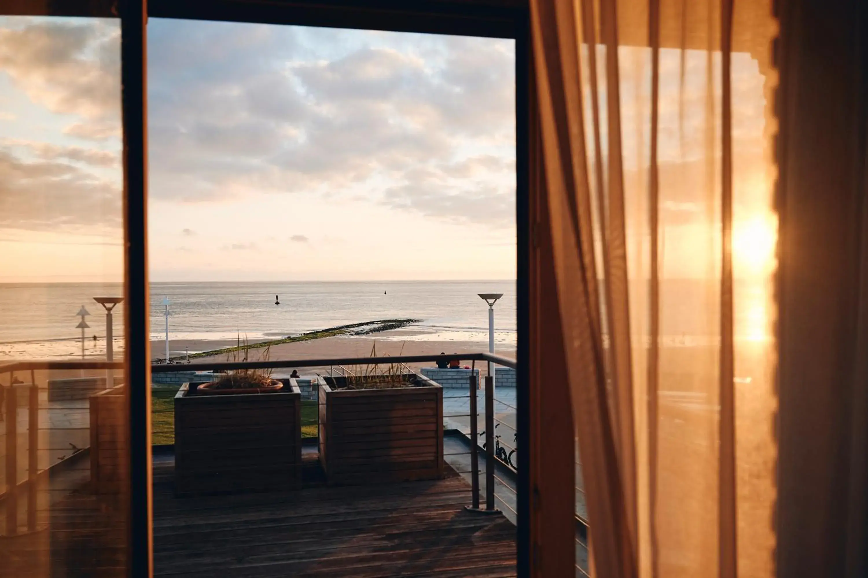 Three-room apartment facing the sea side with terrace balcony - Rodehuus in Hotel Haus am Meer Three-room apartment facing the sea side with terrace balcony - Rodehuus in Hotel Haus am Meer