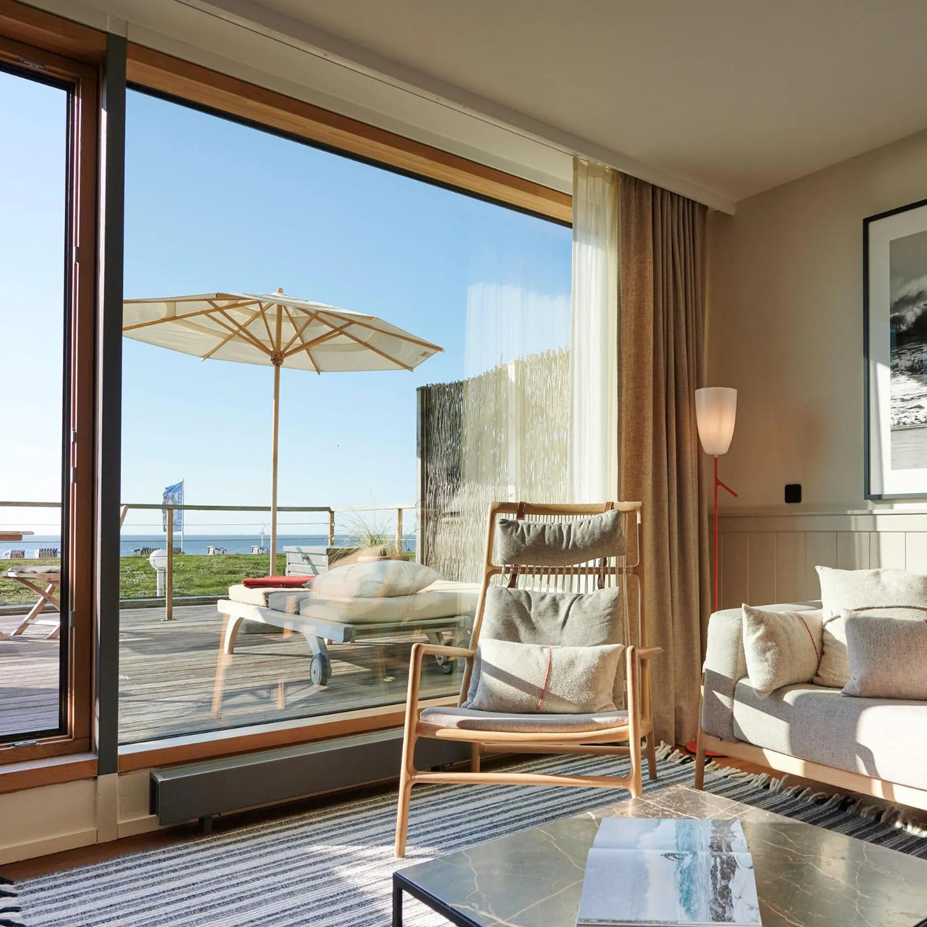 Balcony/Terrace in Hotel Haus am Meer