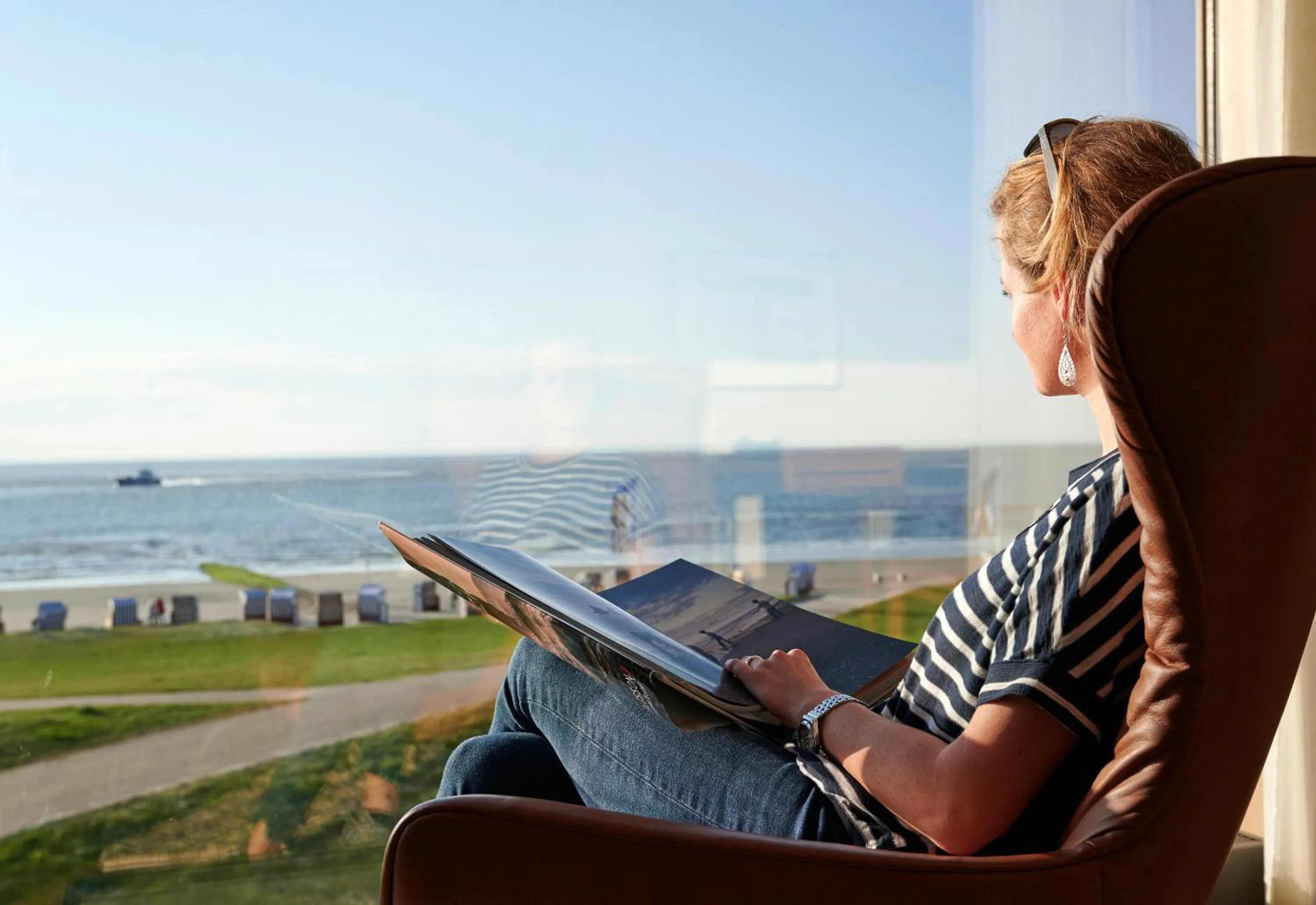 Natural landscape in Hotel Haus am Meer