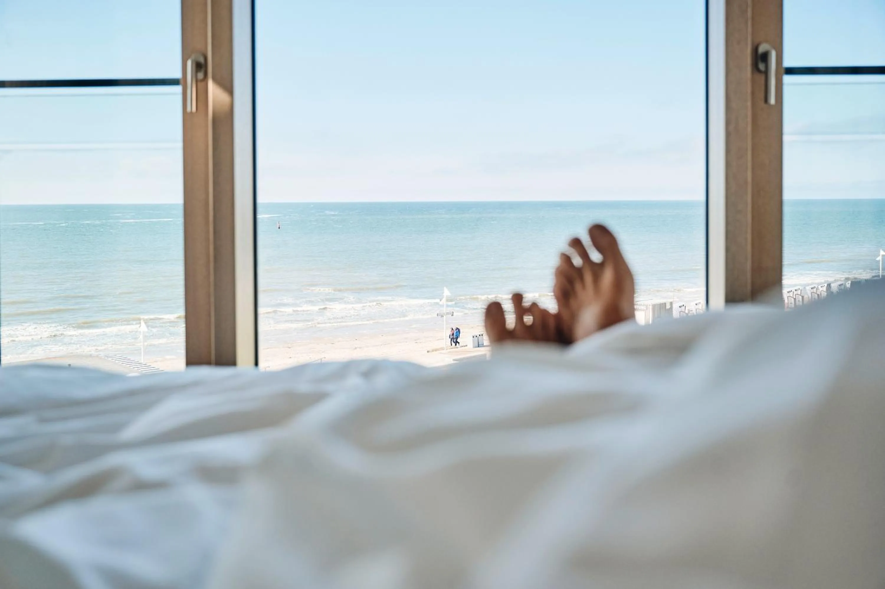 Photo of the whole room, Bed in Hotel Haus am Meer