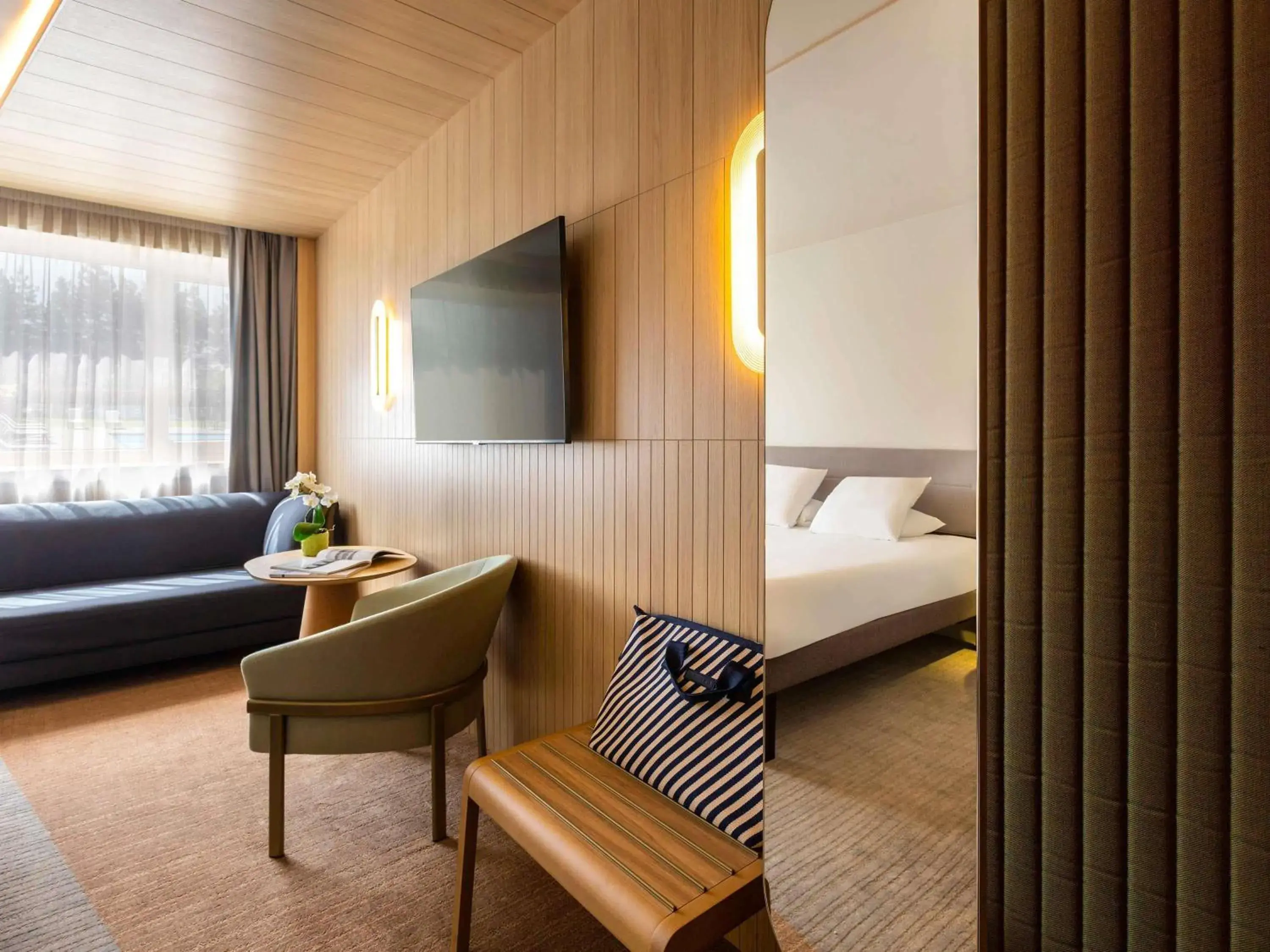 Property building, Bed in Novotel Nancy Property building, Bed in Novotel Nancy