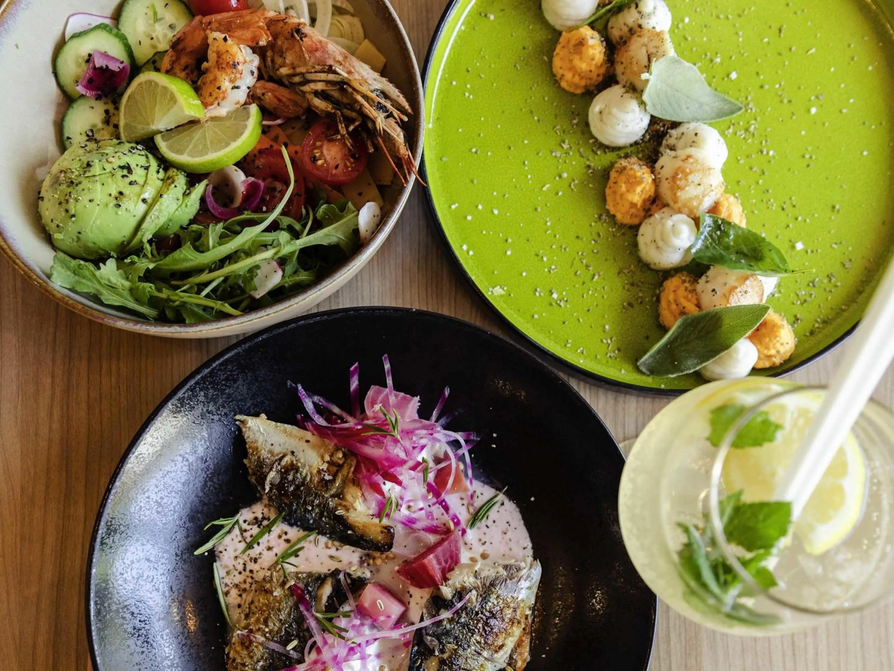 Restaurant/places to eat in Novotel Nancy