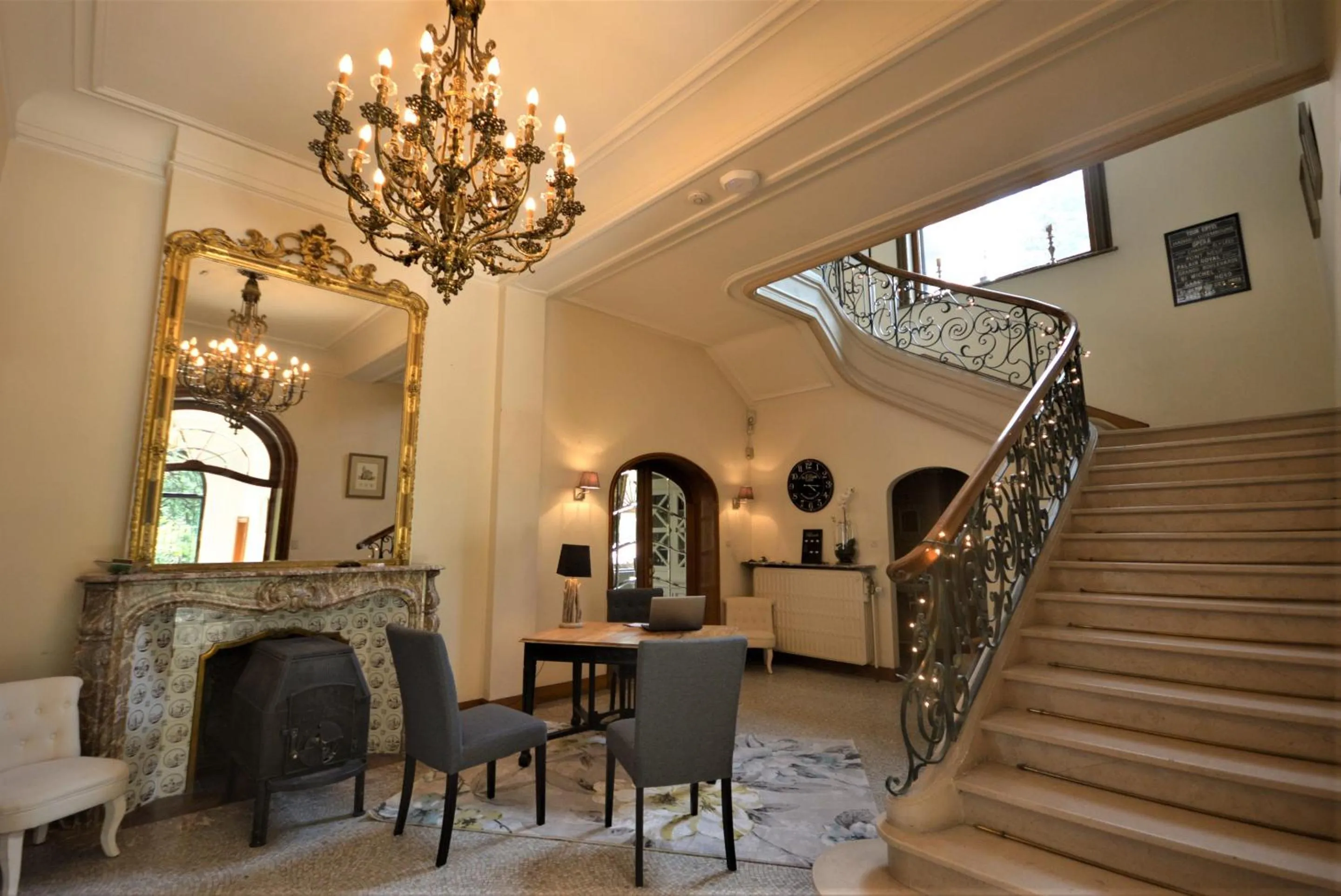 Lobby or reception in Villa de Noailles