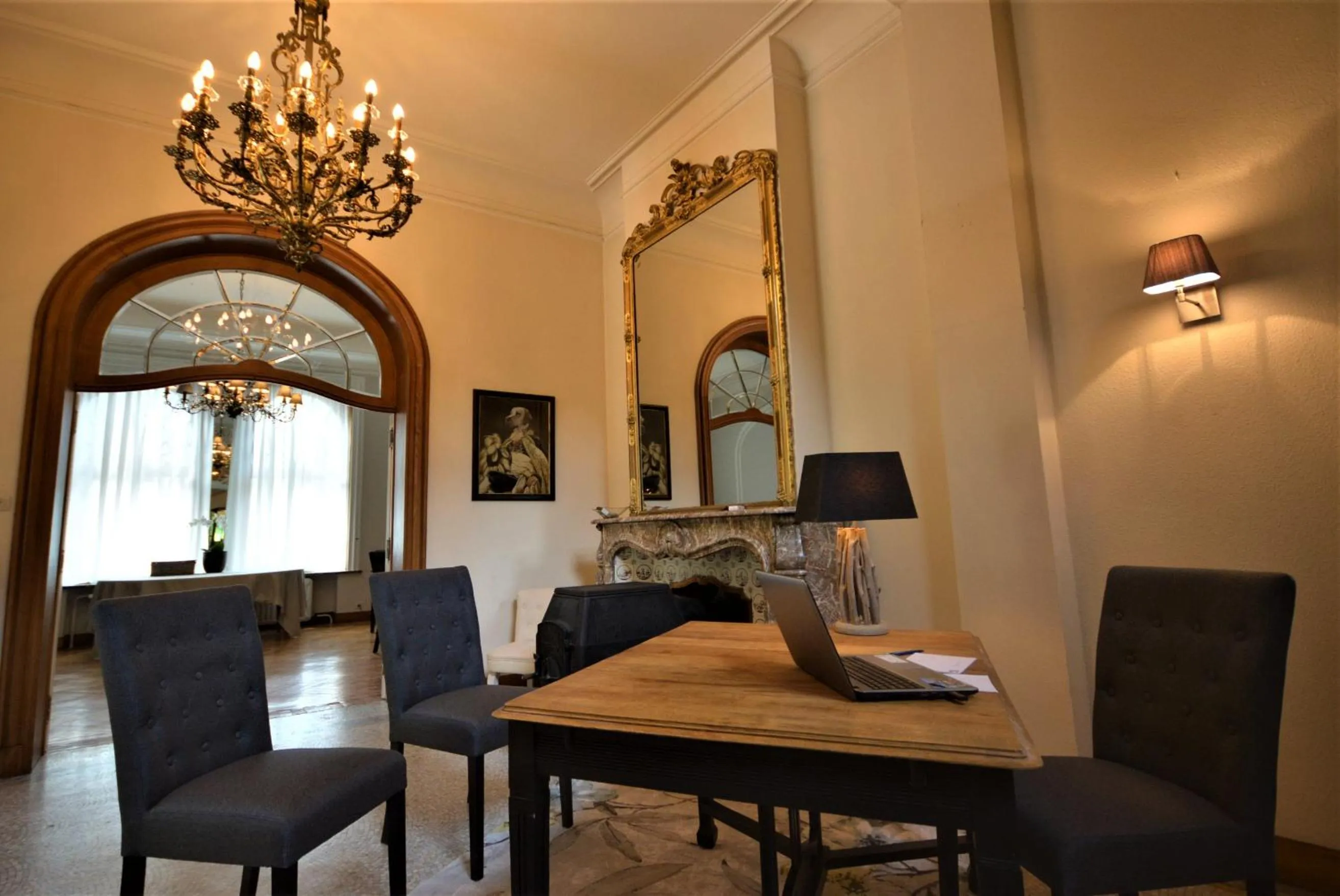 Lobby or reception in Villa de Noailles