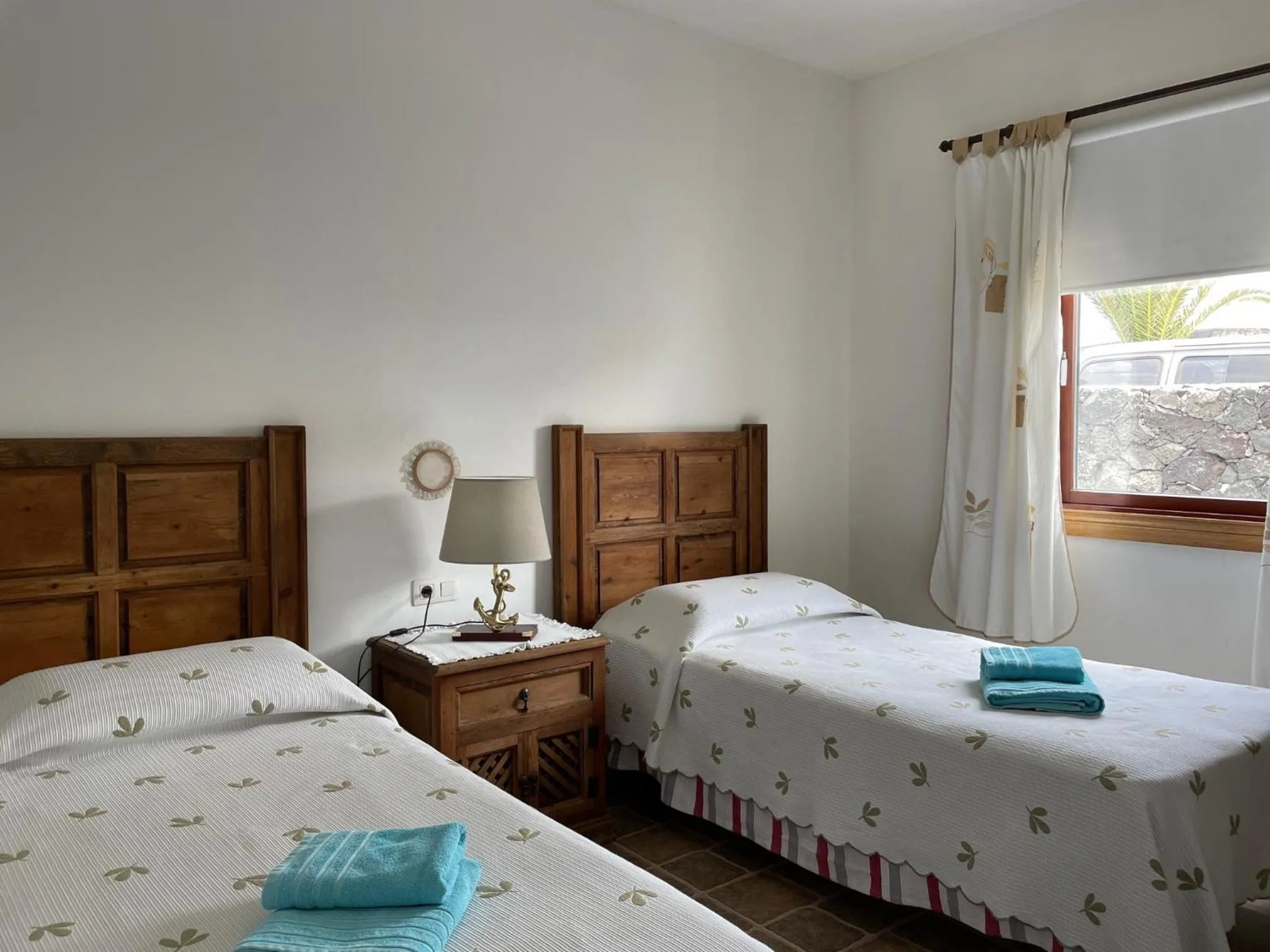 Bedroom, Bed in Villa Burgao