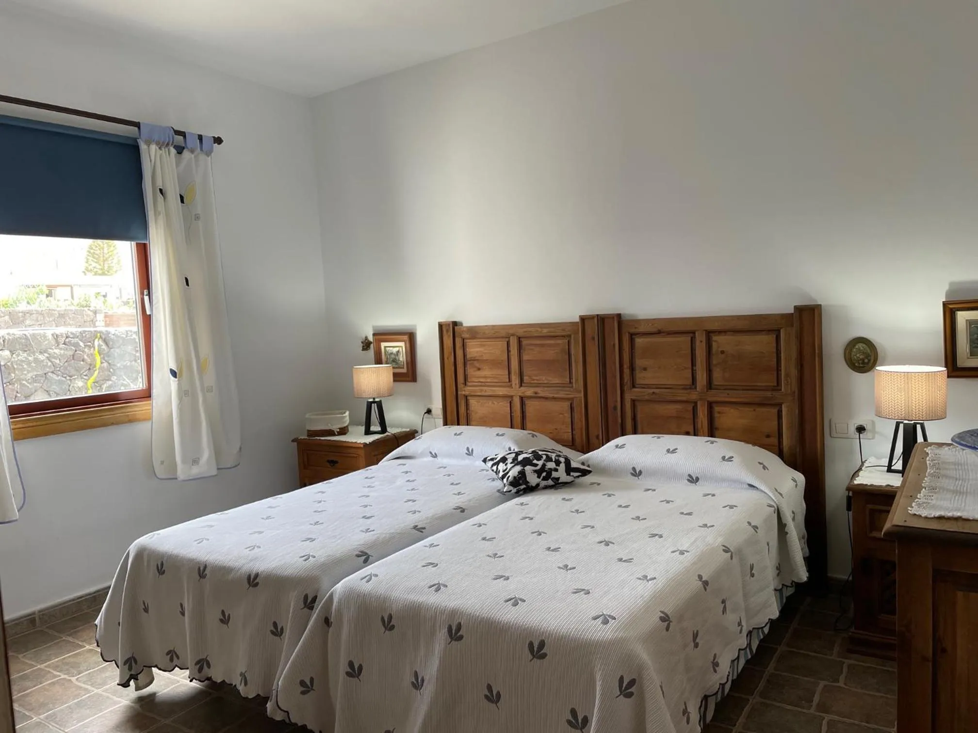 Bedroom, Bed in Villa Burgao