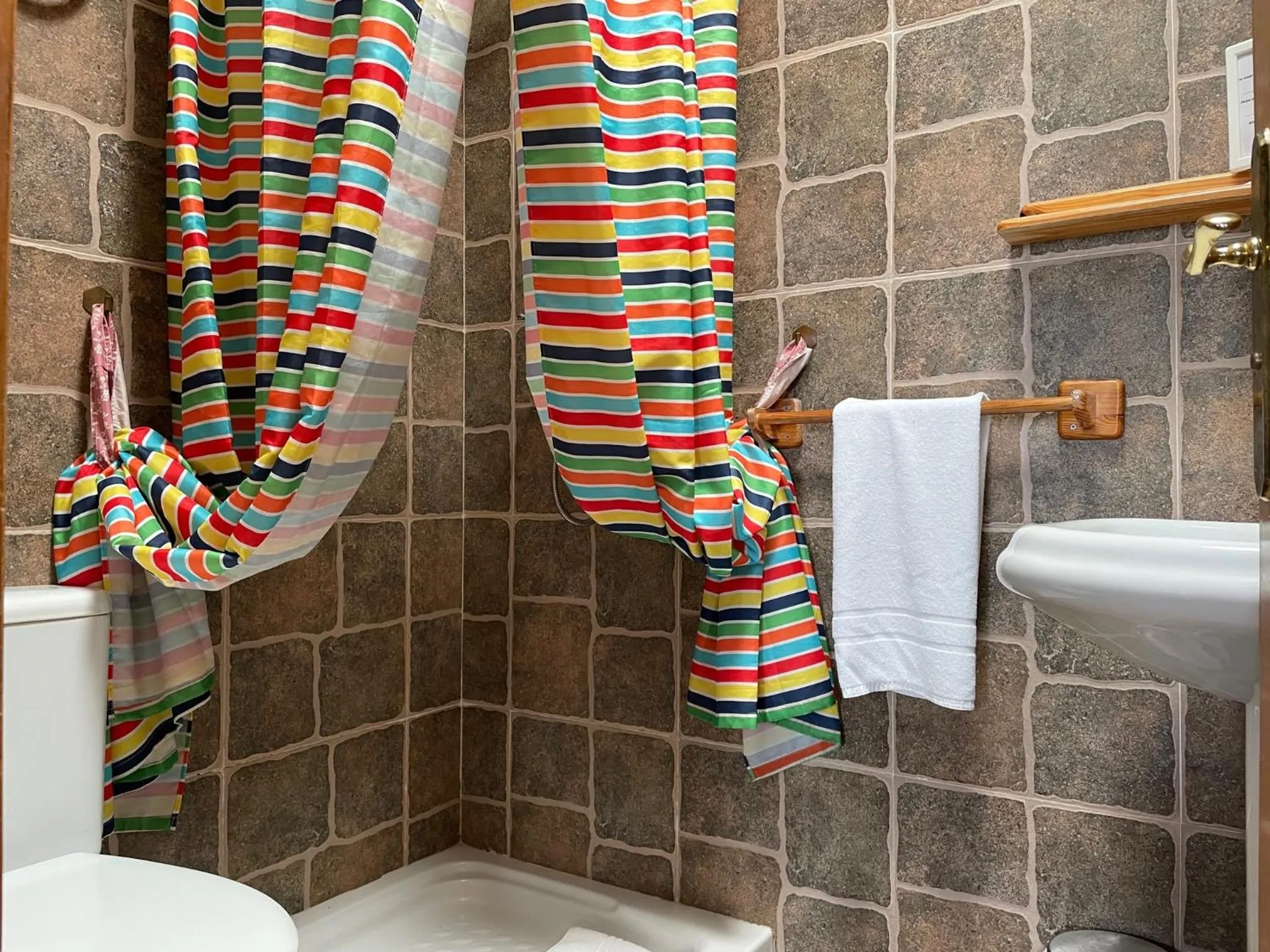 Shower in Villa Burgao