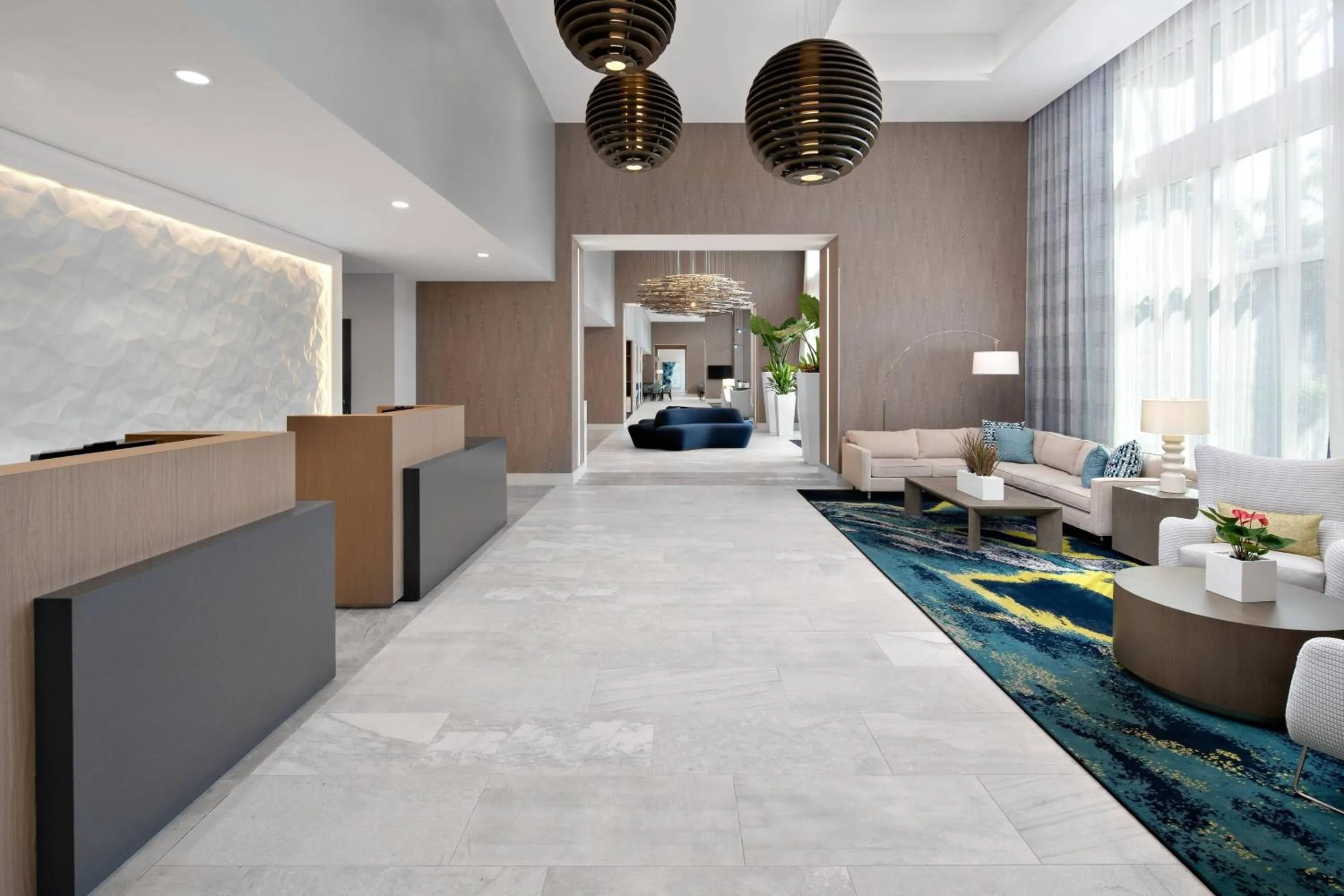 Lobby or reception in Courtyard by Marriott Delray Beach