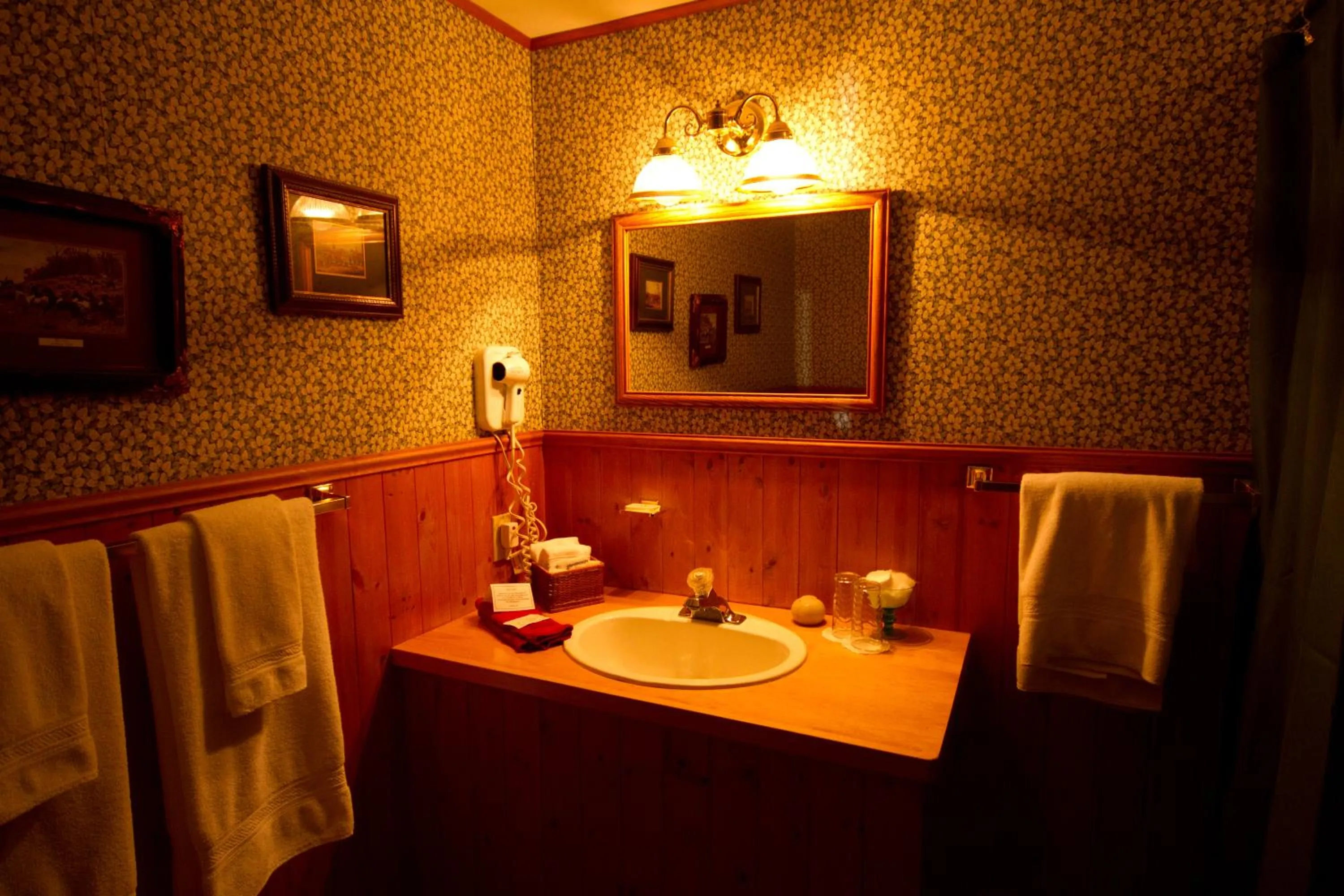 Bathroom in Victoria's Historic Inn