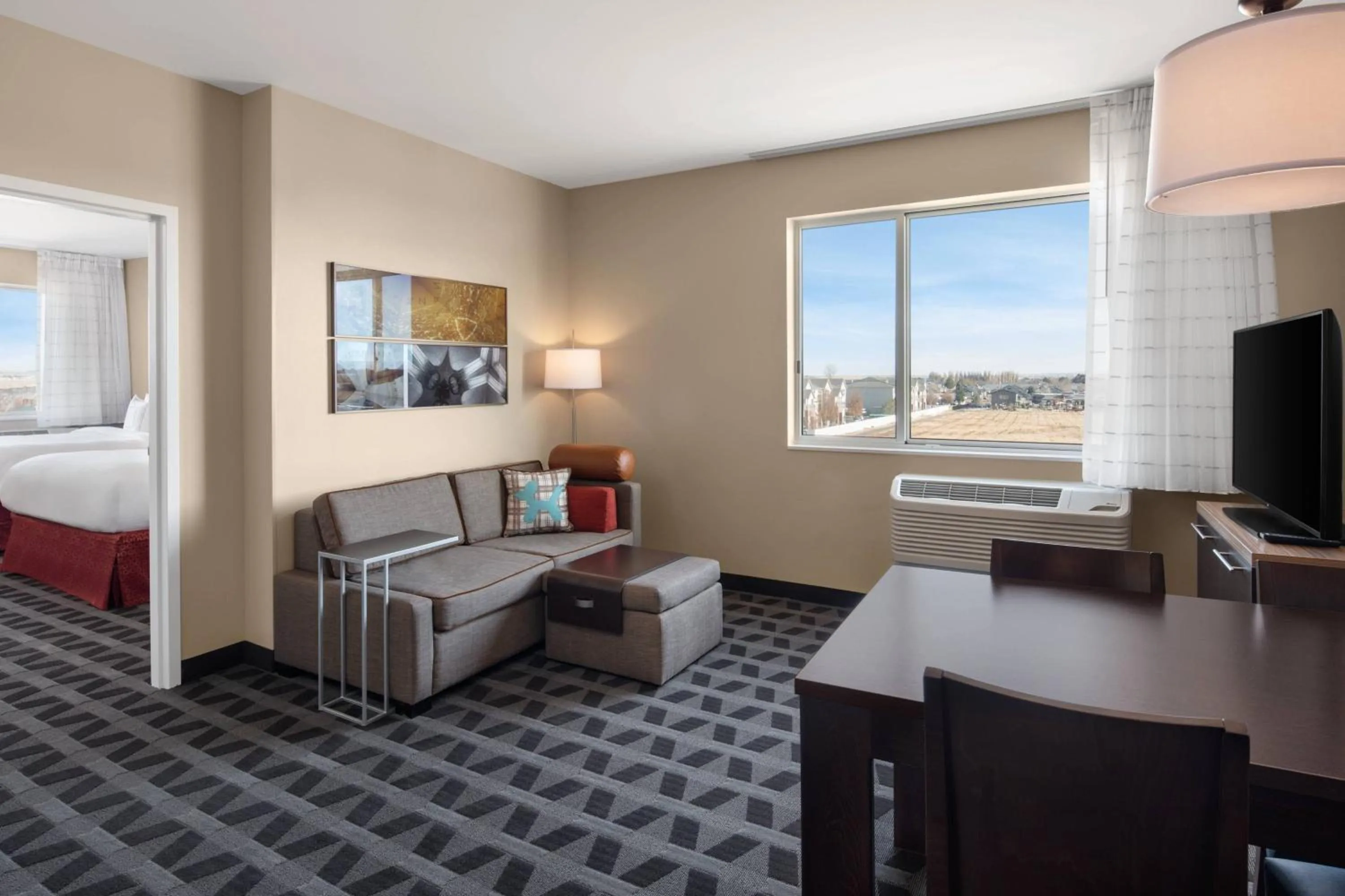 Living room, Bed in TownePlace Suites by Marriott Twin Falls