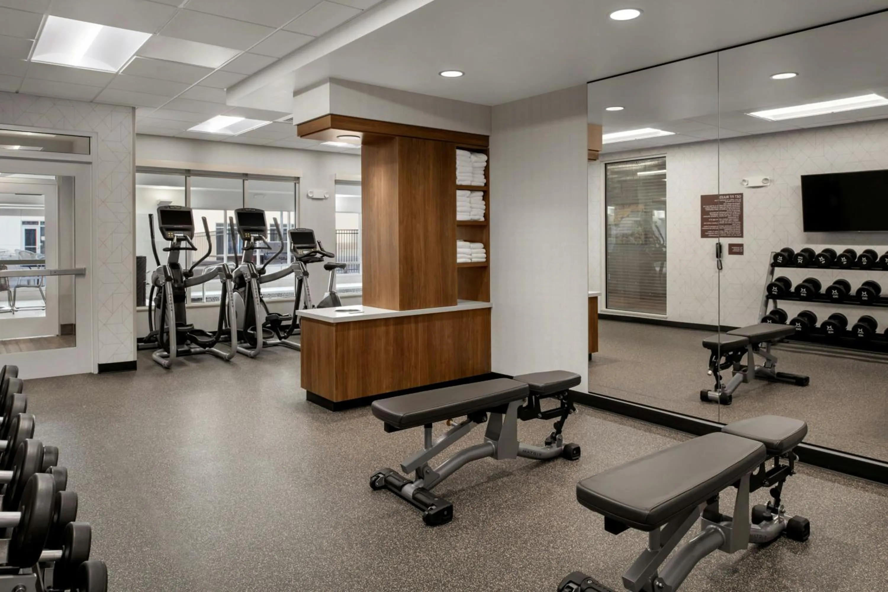 Fitness centre/facilities in TownePlace Suites by Marriott Twin Falls