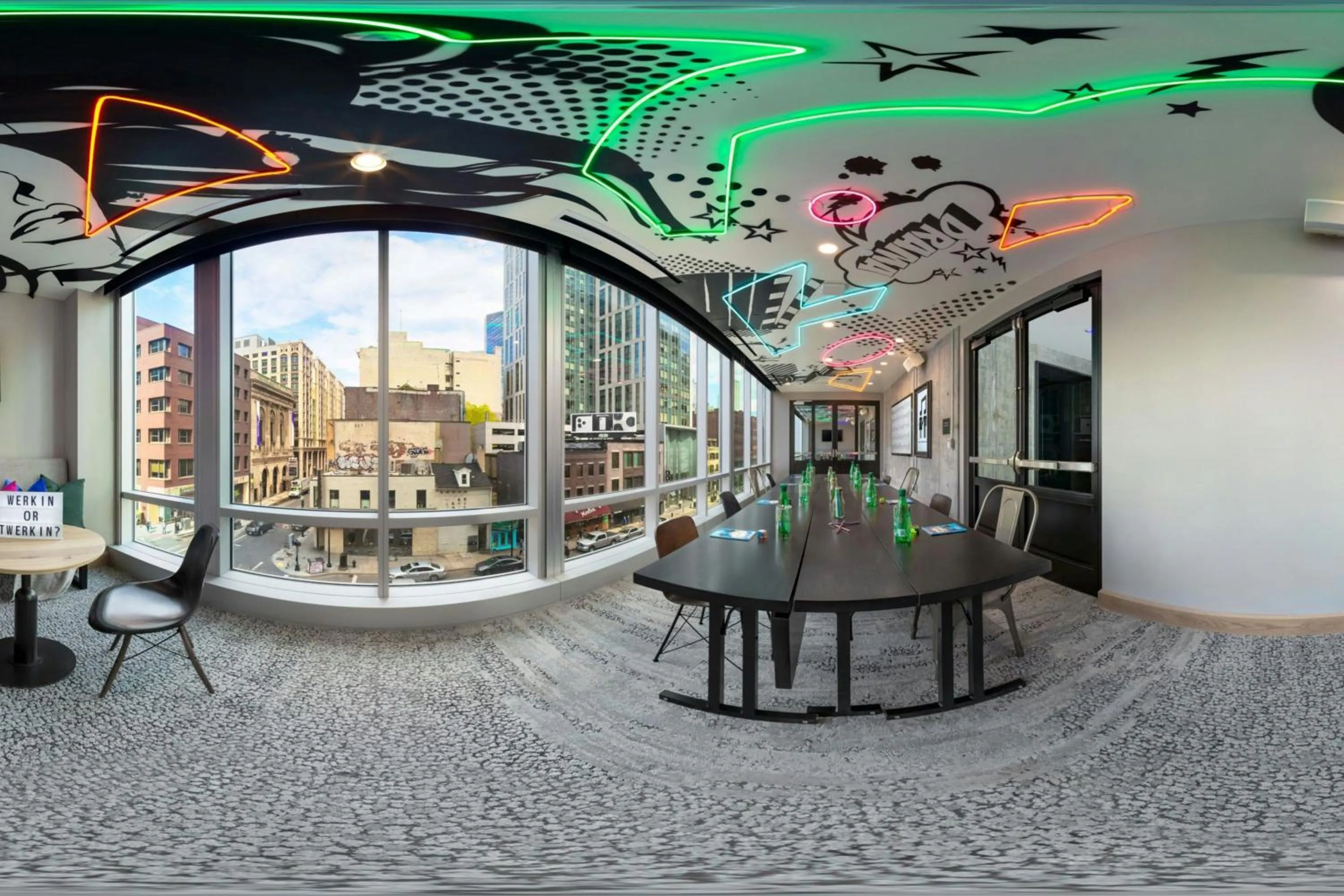 Meeting/conference room in Moxy Boston Downtown