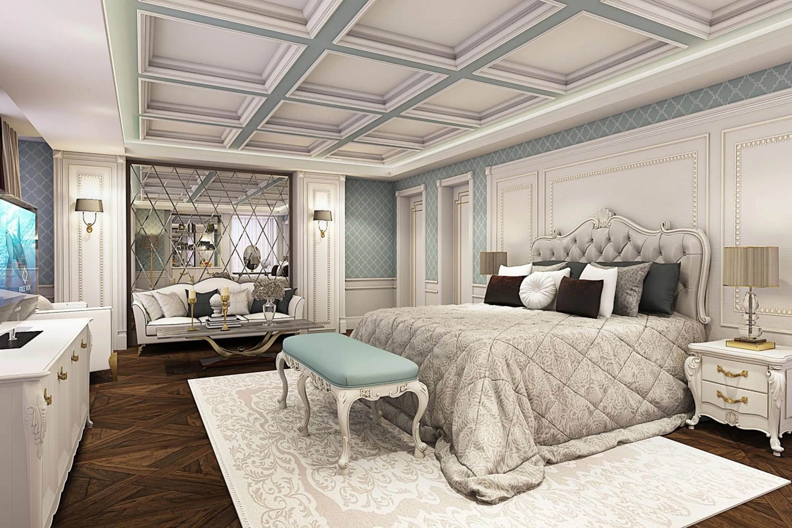 Photo of the whole room, Bed in Sheraton Bishkek