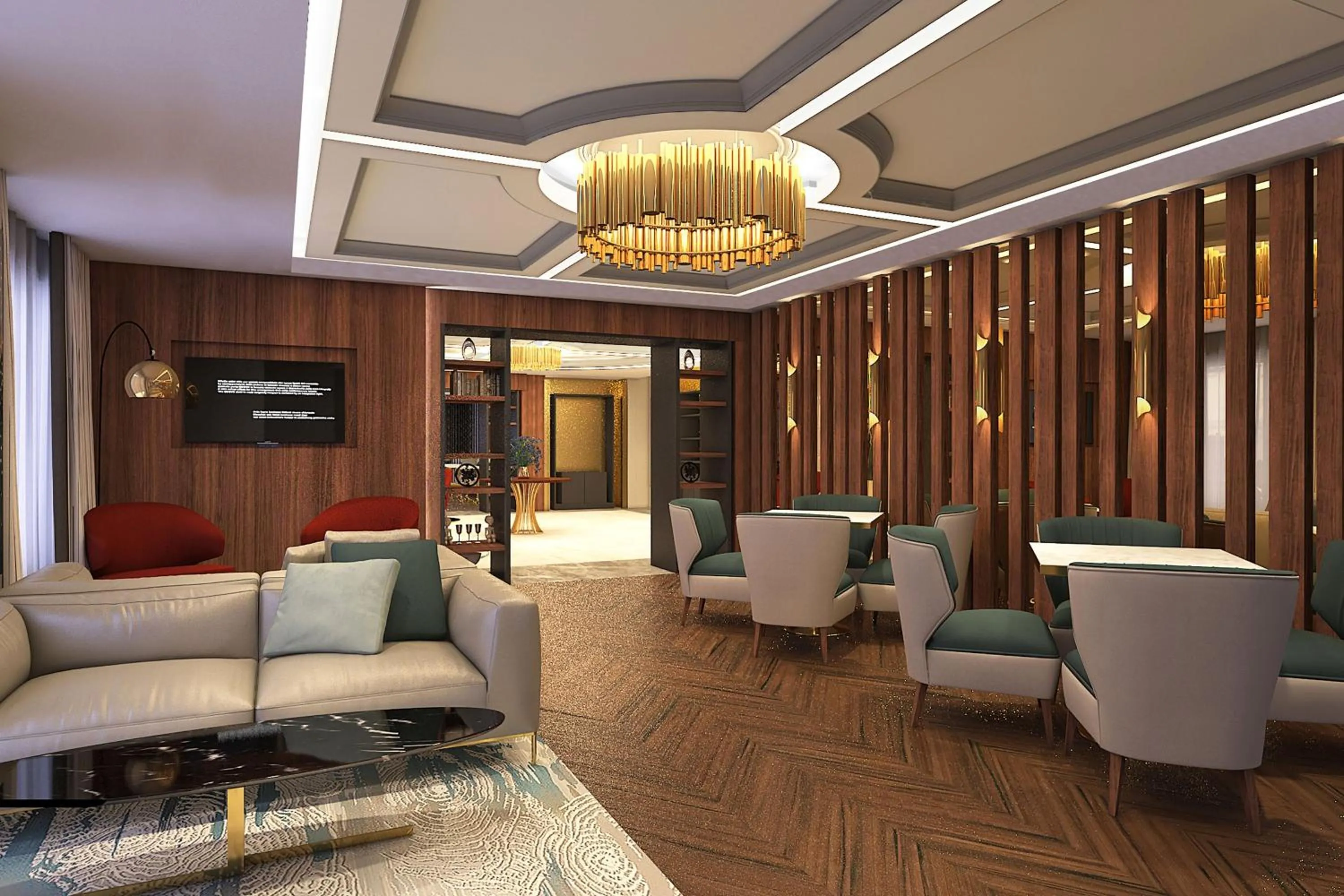 Lounge or bar in Sheraton Bishkek