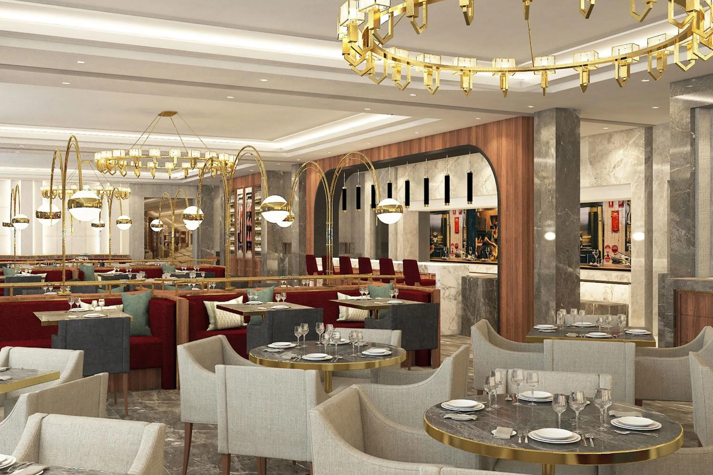 Restaurant/places to eat in Sheraton Bishkek