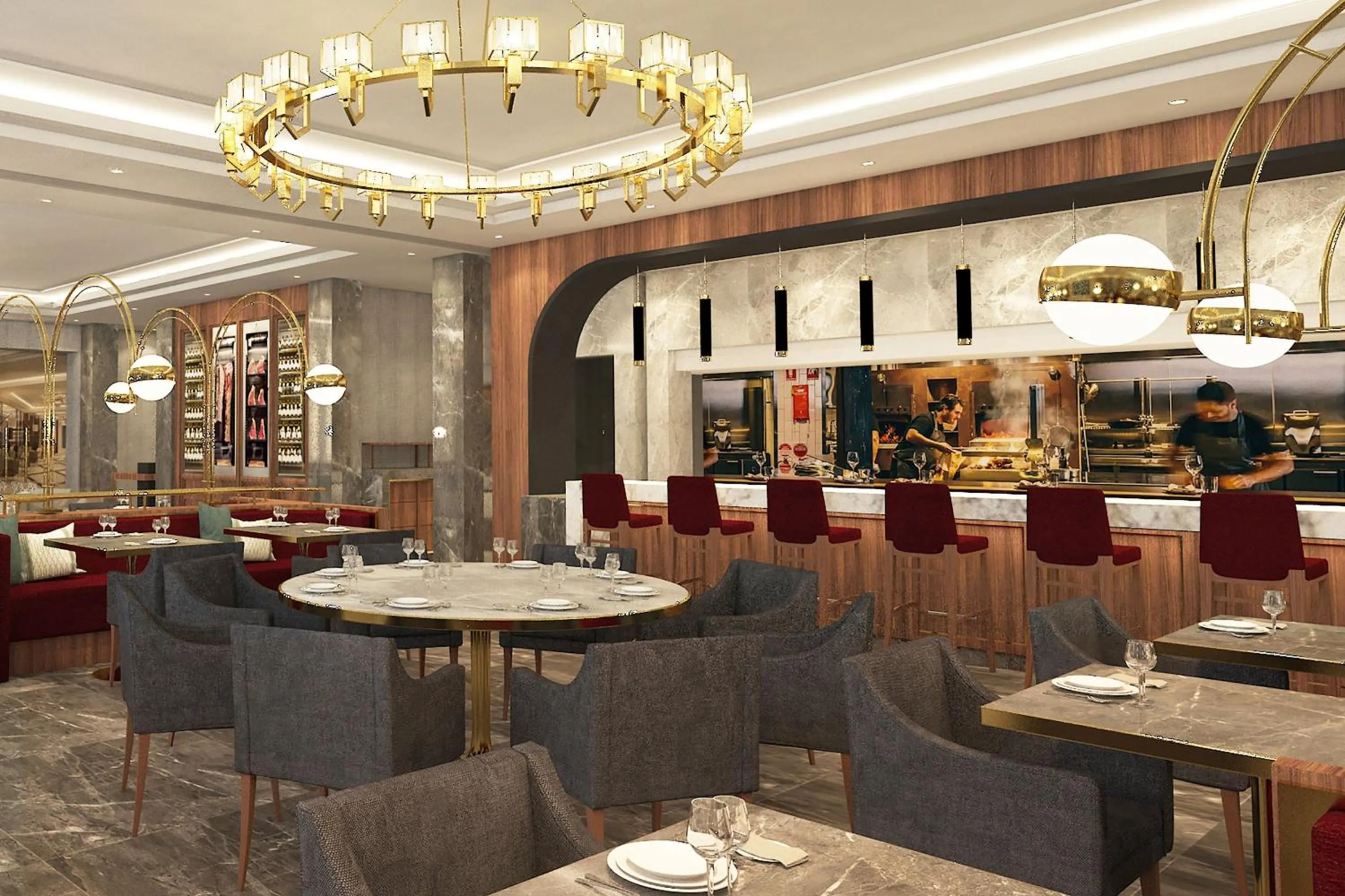 Restaurant/places to eat in Sheraton Bishkek