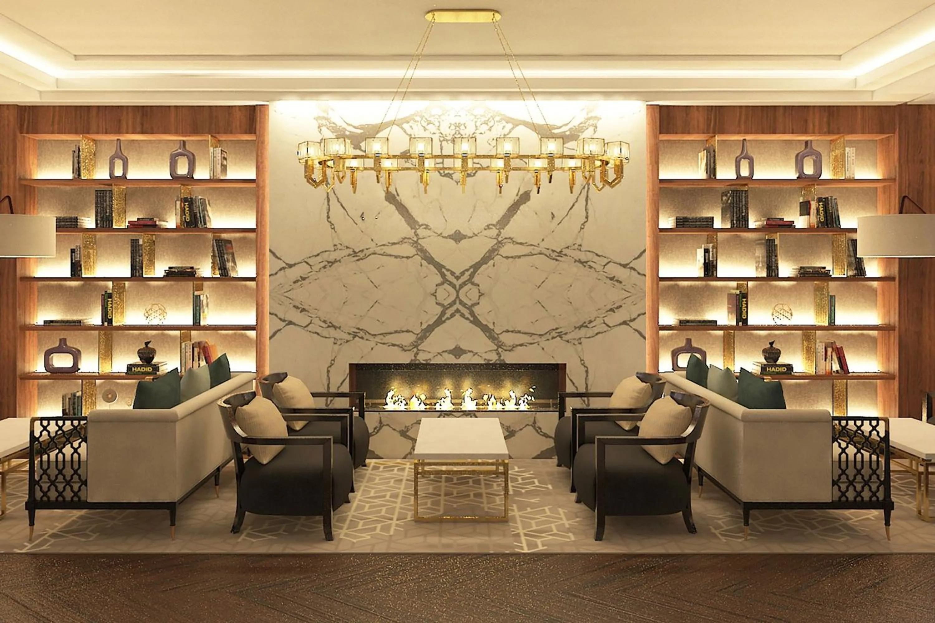 Lobby or reception in Sheraton Bishkek