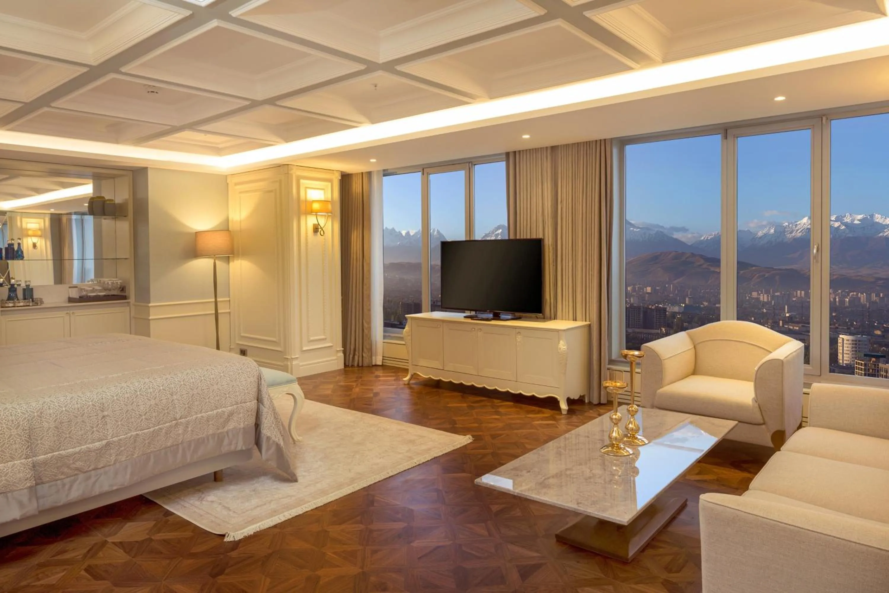 Photo of the whole room, Bed in Sheraton Bishkek