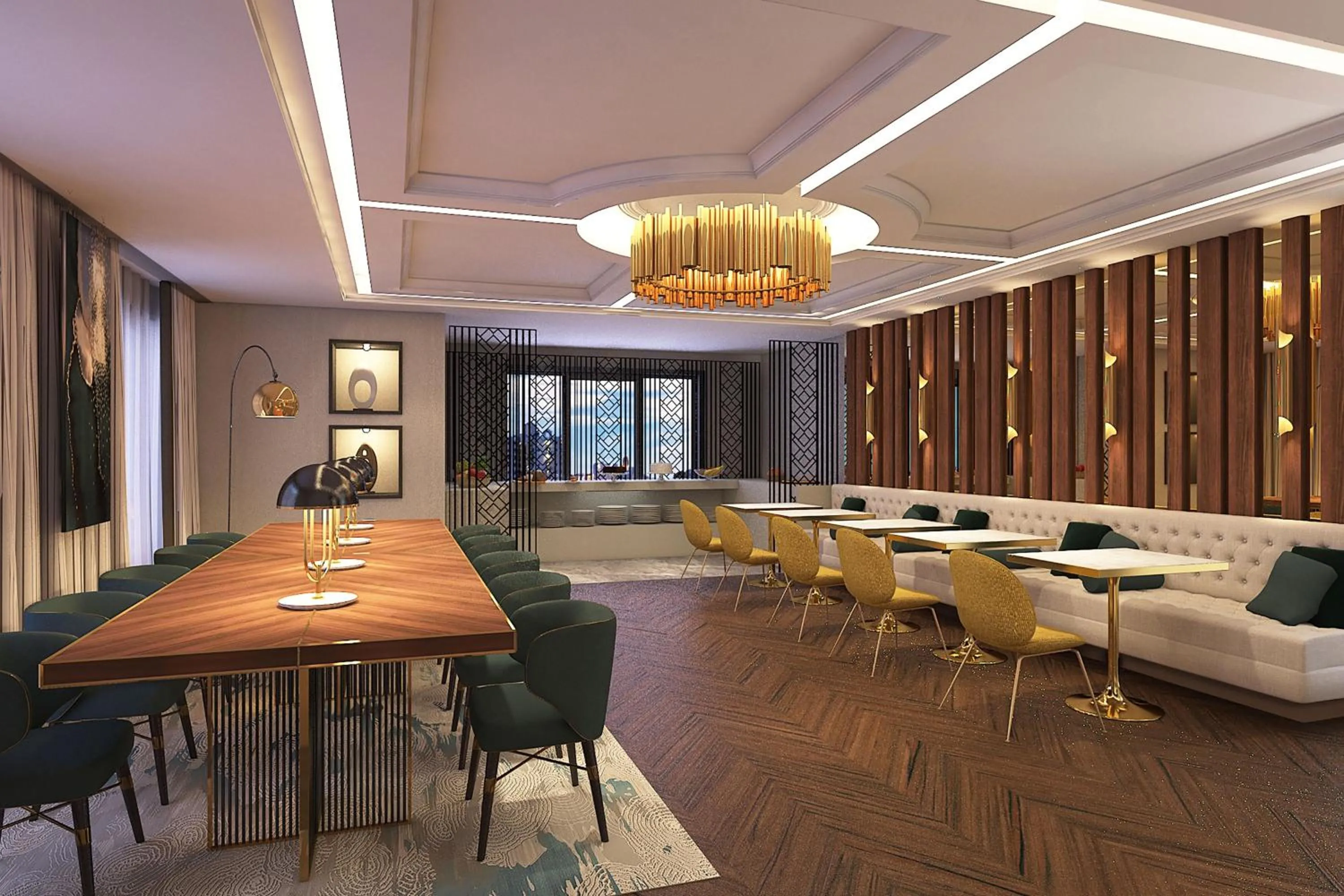 Lounge or bar in Sheraton Bishkek