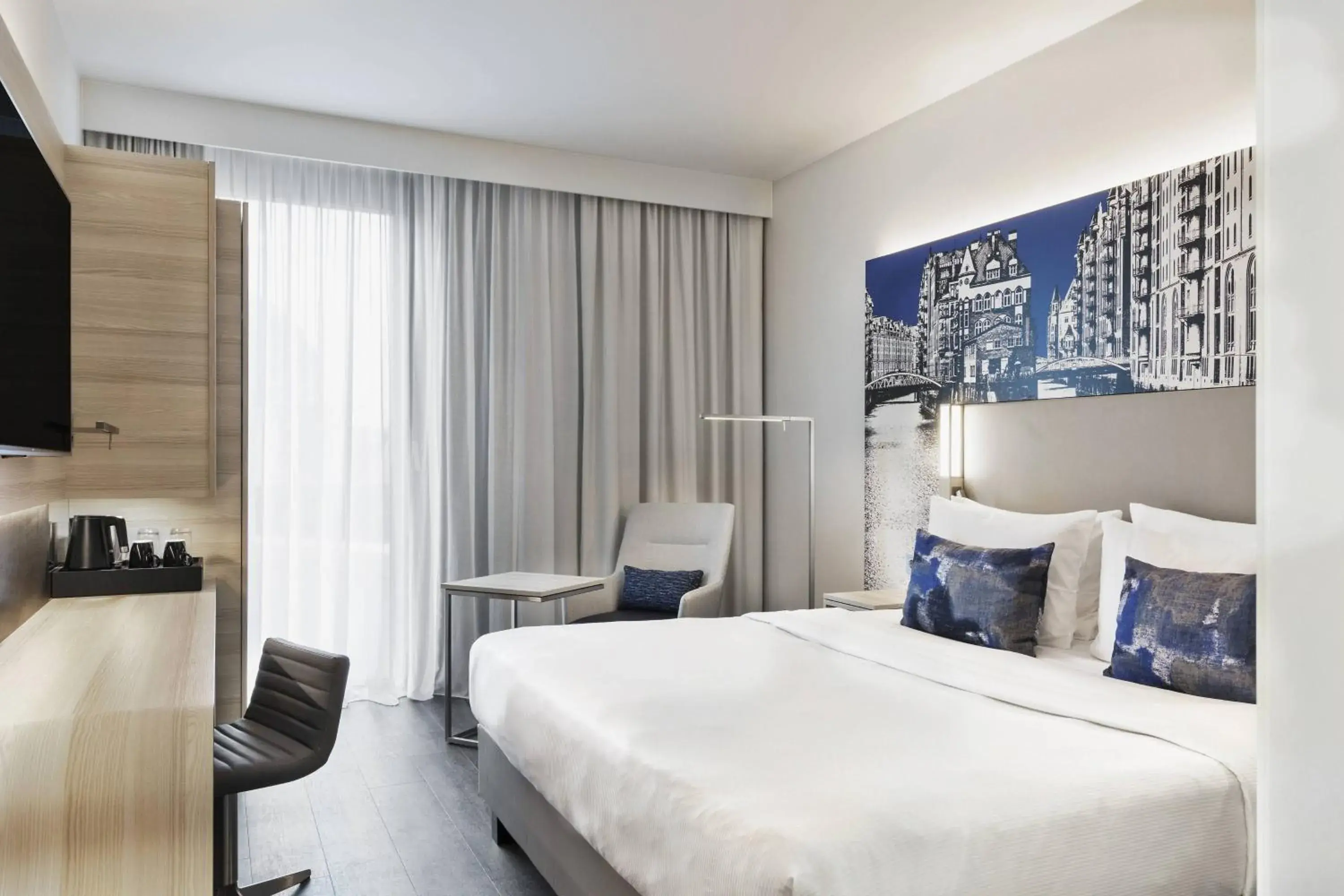 King Room in Courtyard by Marriott Hamburg City King Room in Courtyard by Marriott Hamburg City