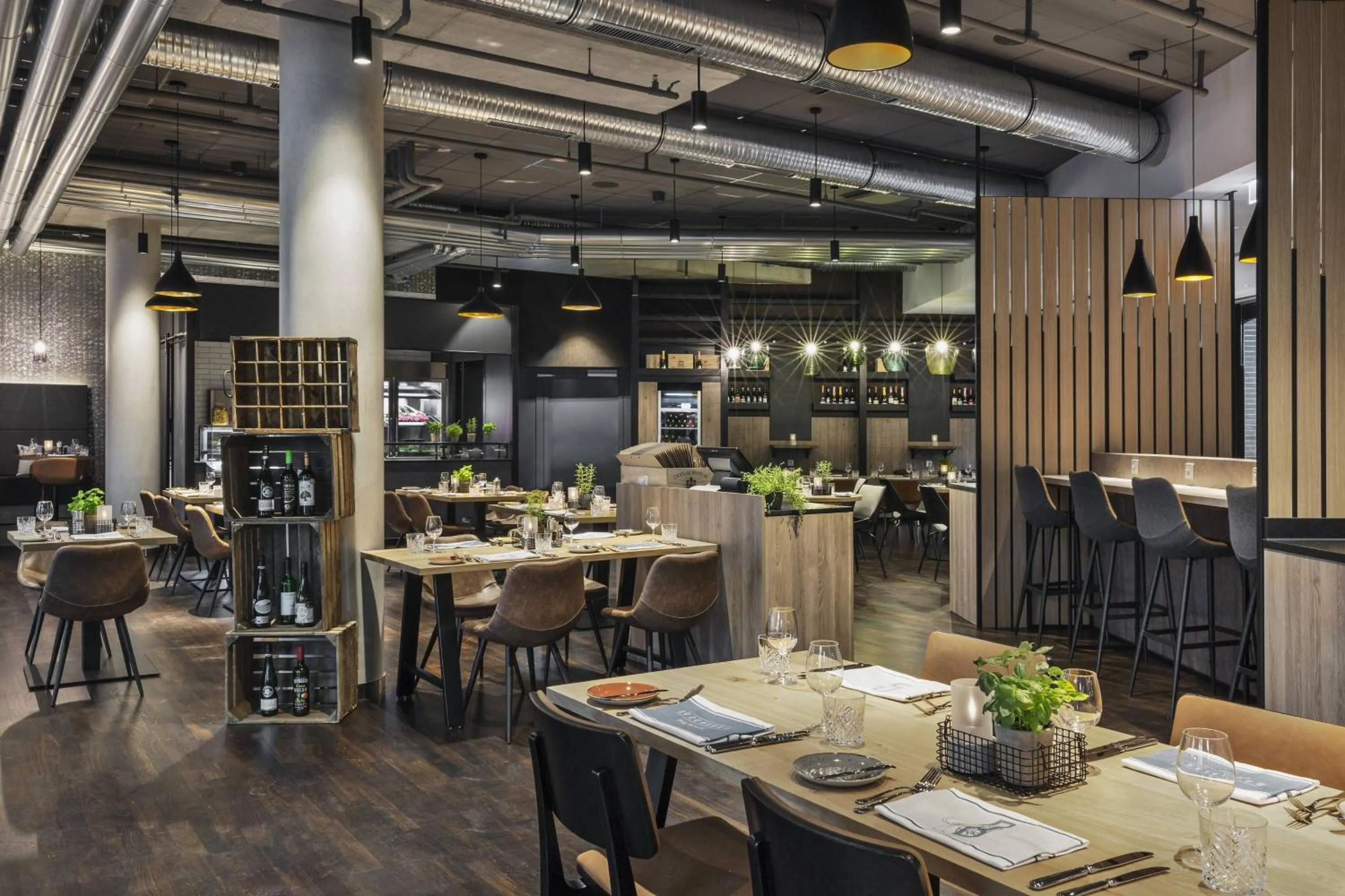 Restaurant/places to eat in Courtyard by Marriott Hamburg City