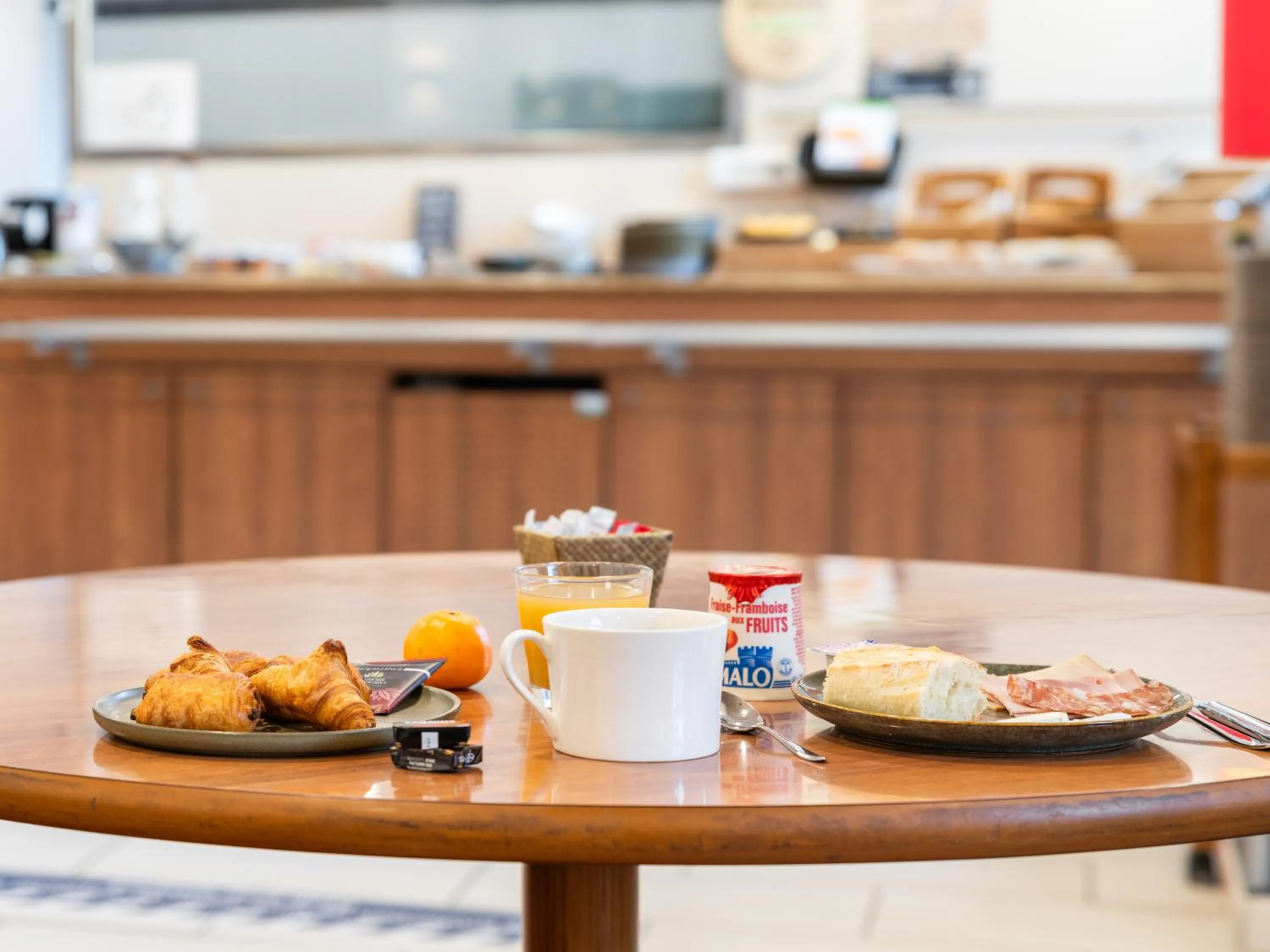 Food close-up in B&B HOTEL Lyon Eurexpo Bron