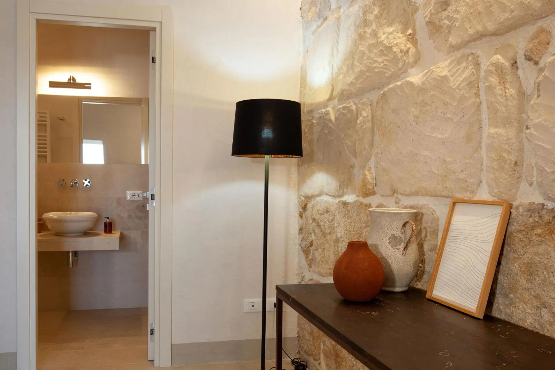 Bathroom in Relais Terre di Romanello